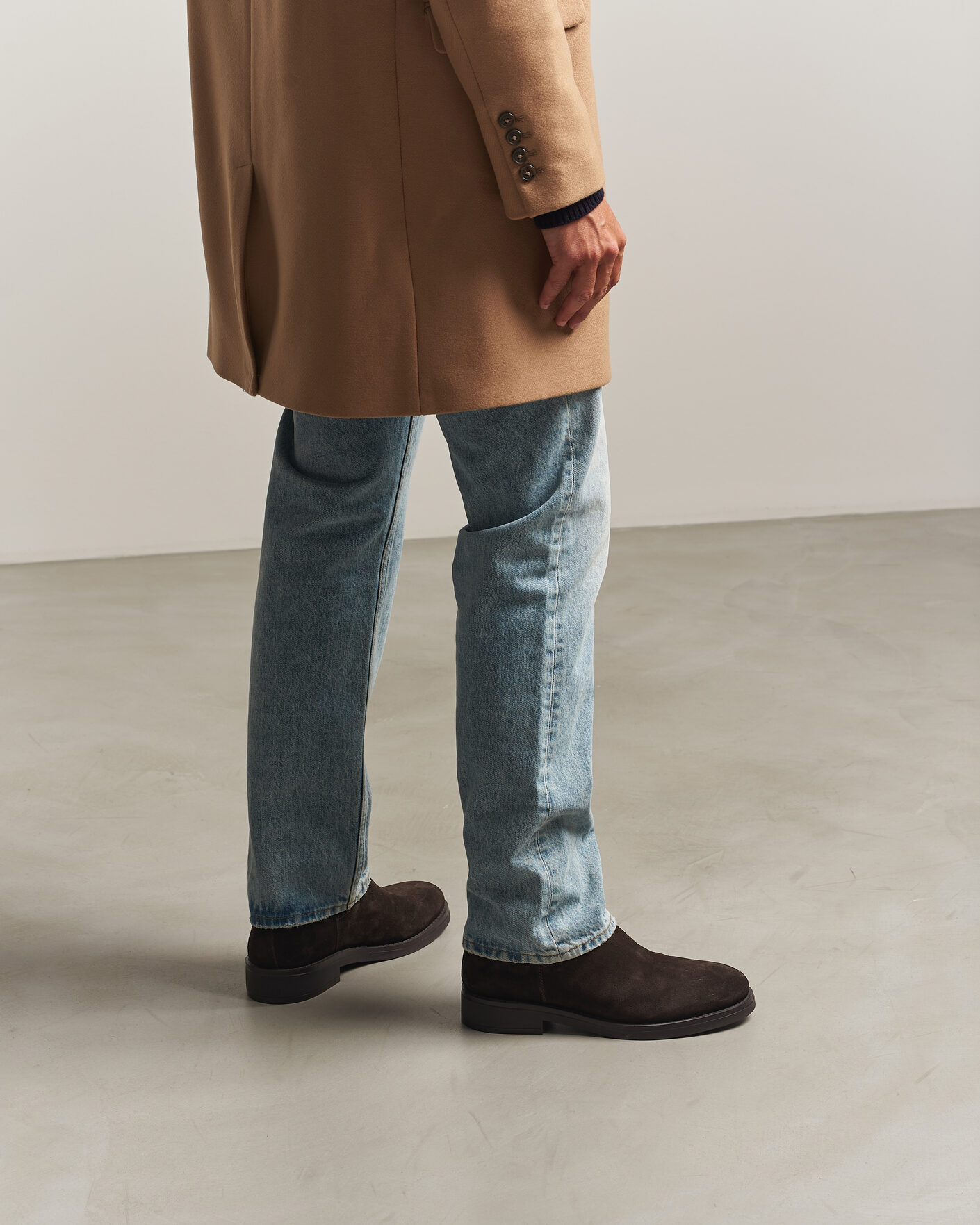 Hombres | Botas | Gant | Prepdale Suede Chelsea Boot Espresso Brown