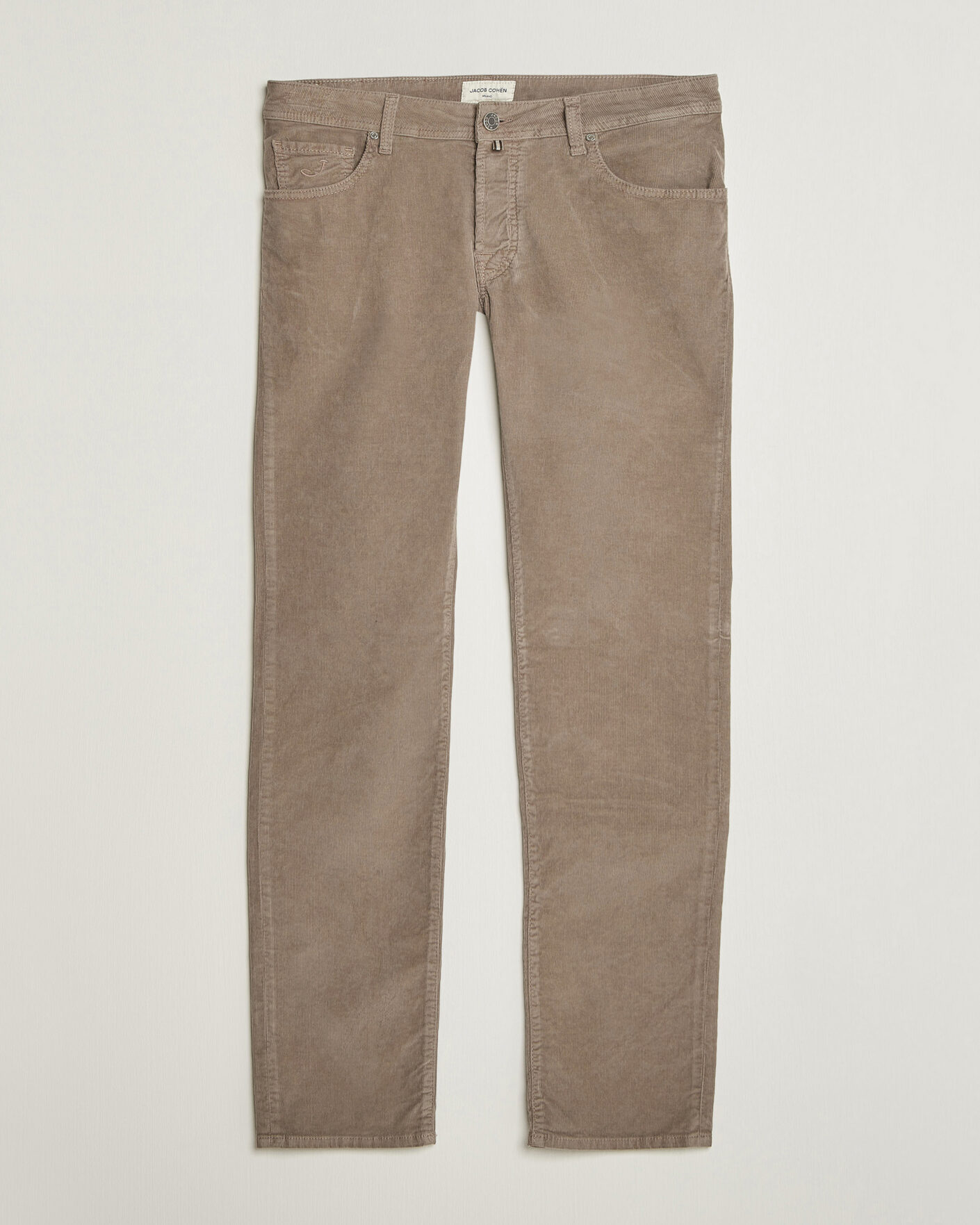 Hombres | Pantalones | Jacob Cohën | Nick Slim Fit Cotton Trousers Grey