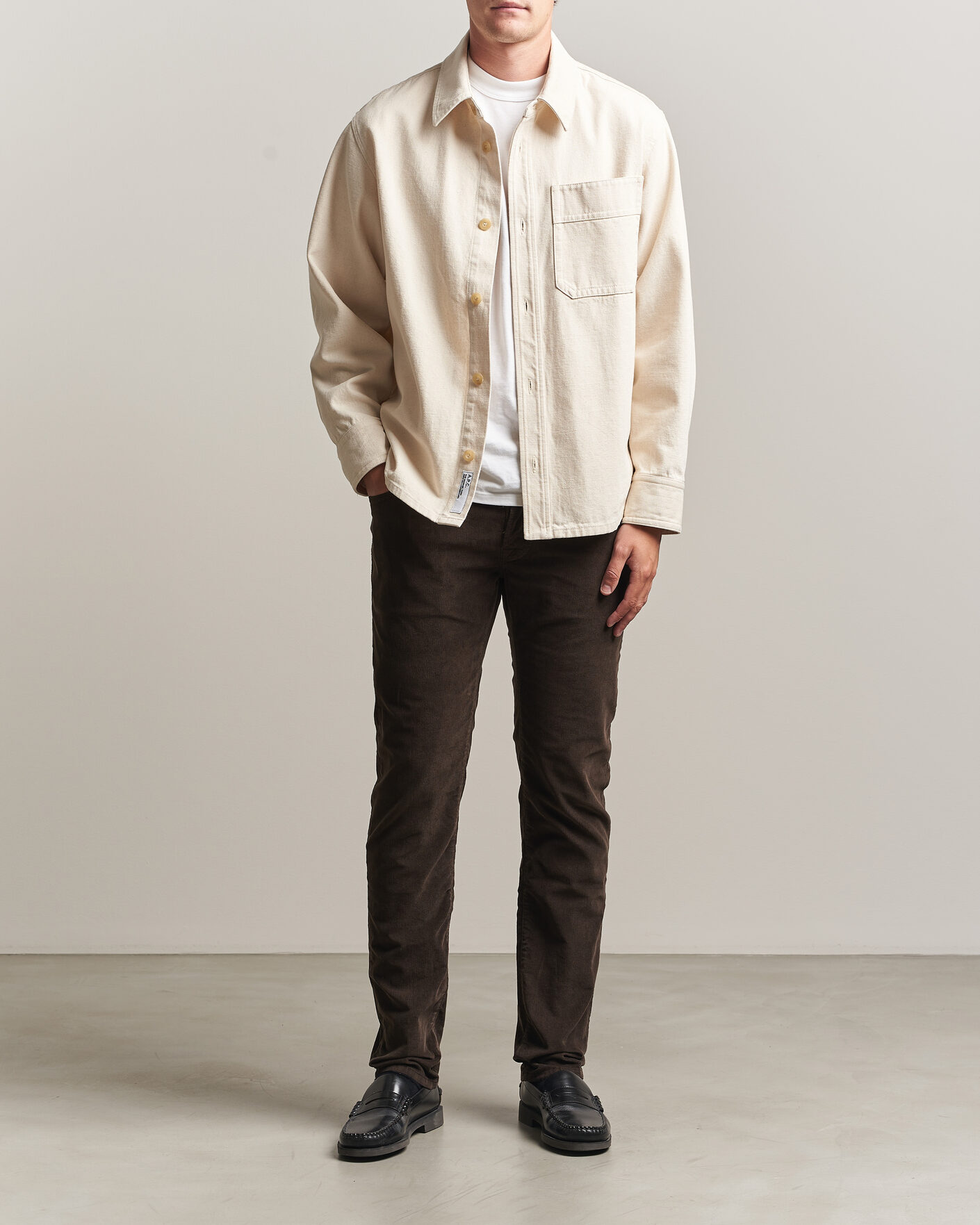Hombres | Pantalones | Jacob Cohën | Nick Slim Fit Cotton Trousers Brown