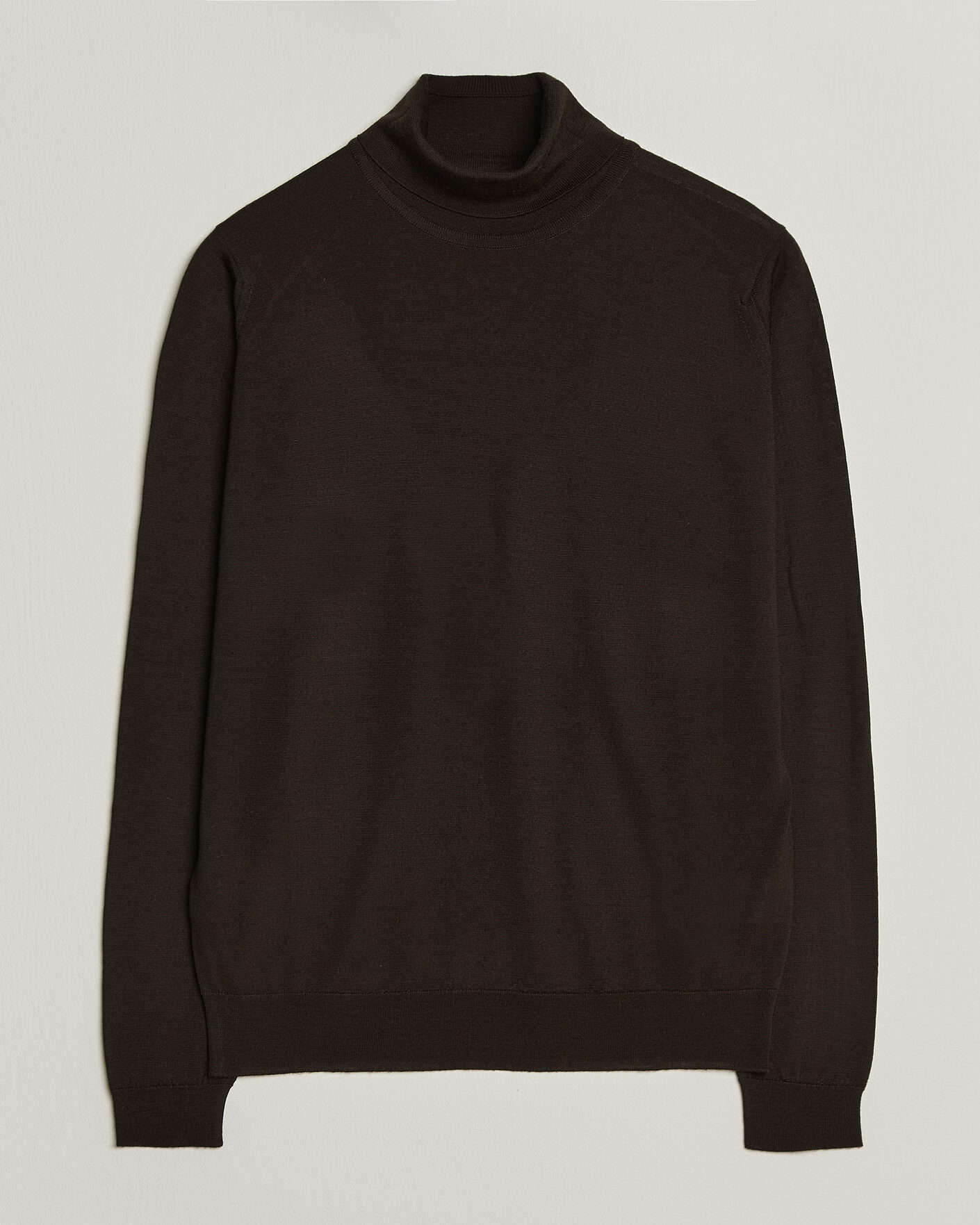 Hombres | Jerséis y prendas de punto | John Smedley | Cherwell Extra Fine Merino Rollneck Faulkner Brown