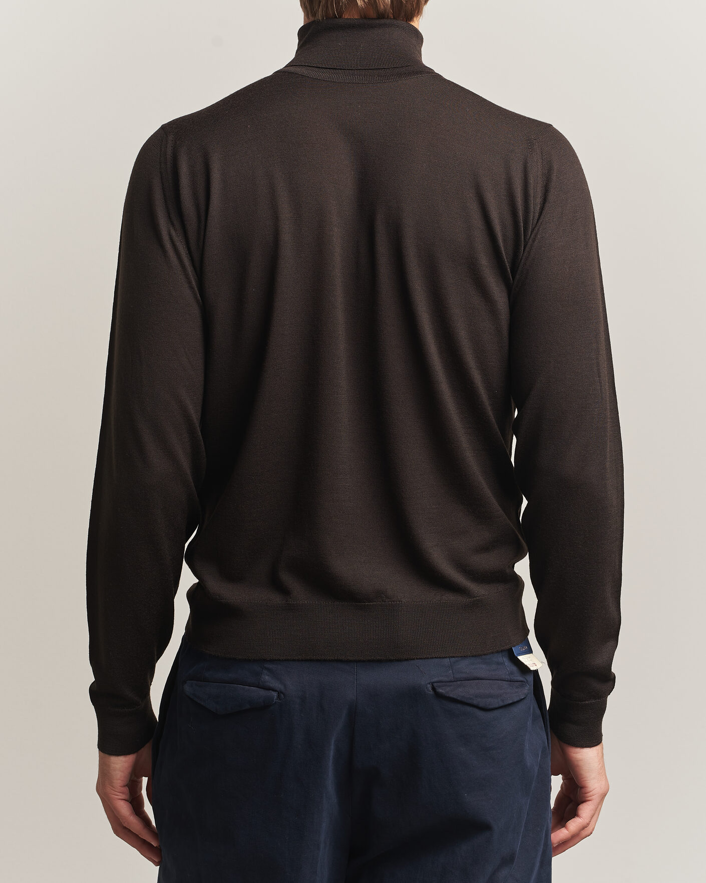 Hombres | Jerséis y prendas de punto | John Smedley | Cherwell Extra Fine Merino Rollneck Faulkner Brown