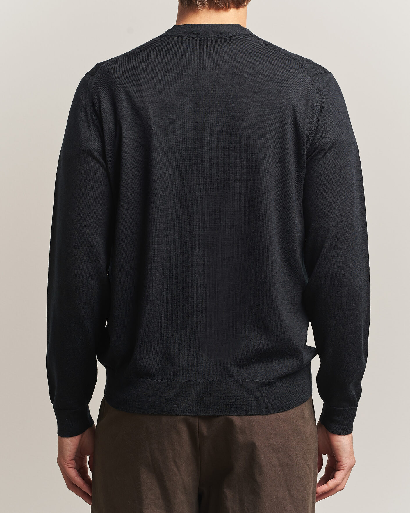 Hombres | Jerséis y prendas de punto | John Smedley | Bradrick Extra Fine Merino Cardigan Black