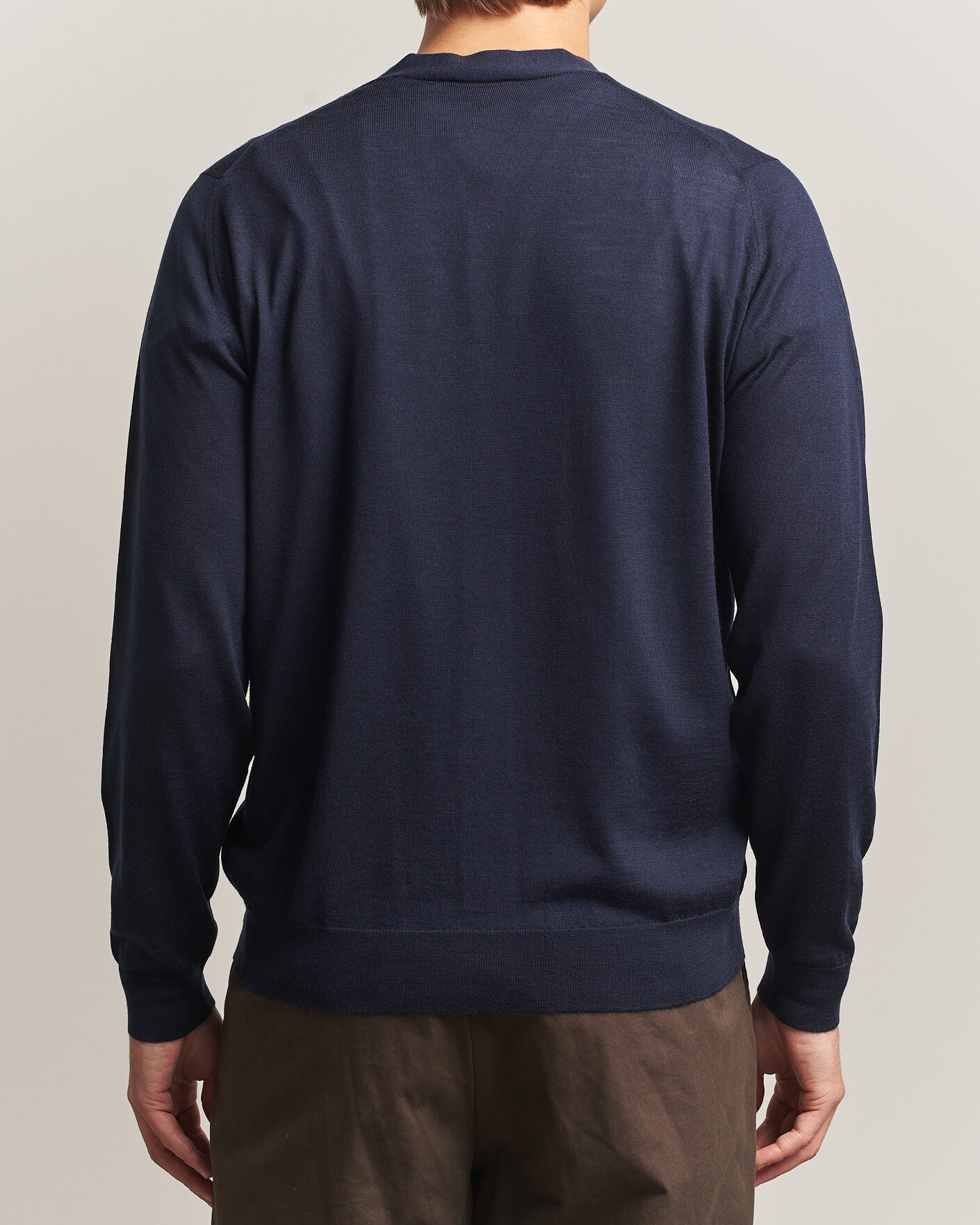 Hombres | Jerséis y prendas de punto | John Smedley | Bradrick Extra Fine Merino Cardigan Midnight