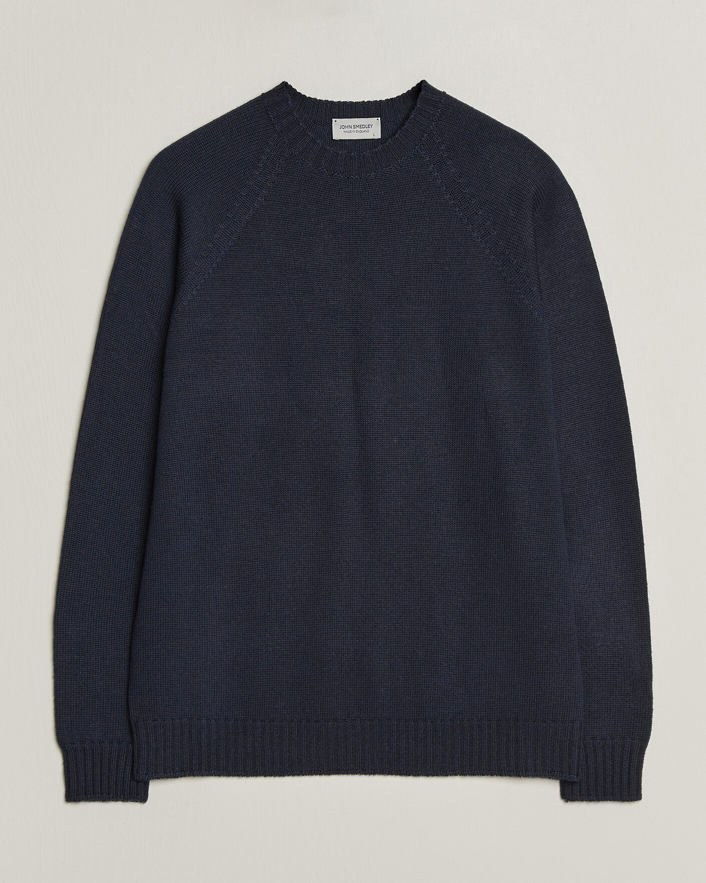 Hombres | Jerséis y prendas de punto | John Smedley | Denver Extra Fine Merino Crew Neck Midnight
