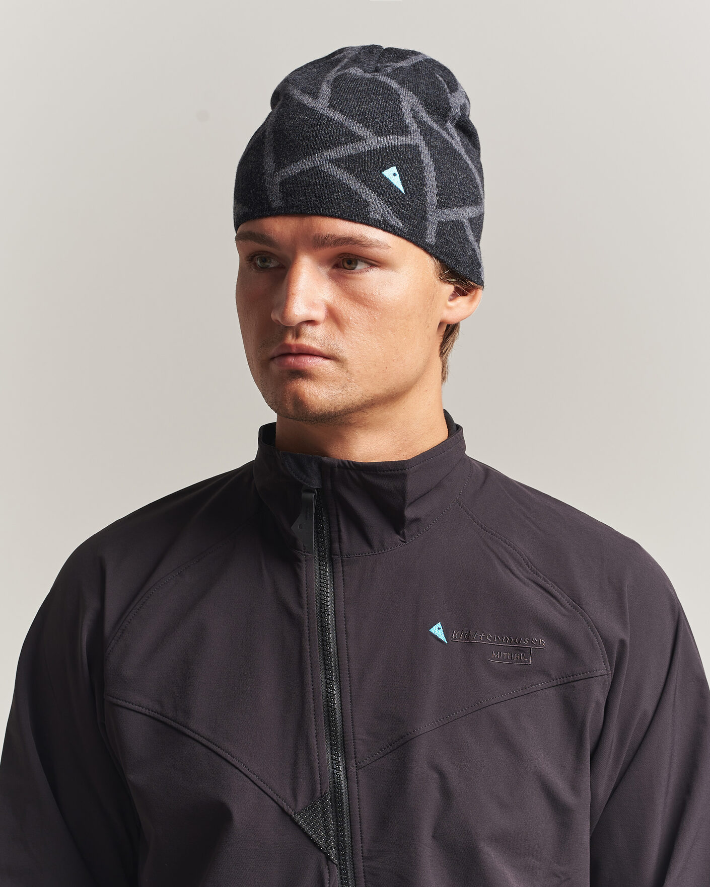 Hombres | Gorros | Klättermusen | Finn Beanie Raven