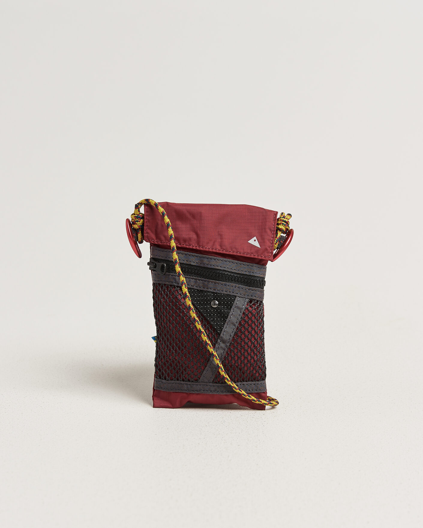 Hombres | Bolsos | Klättermusen | Algir Lanyard Pocket Bag Burnt Russet