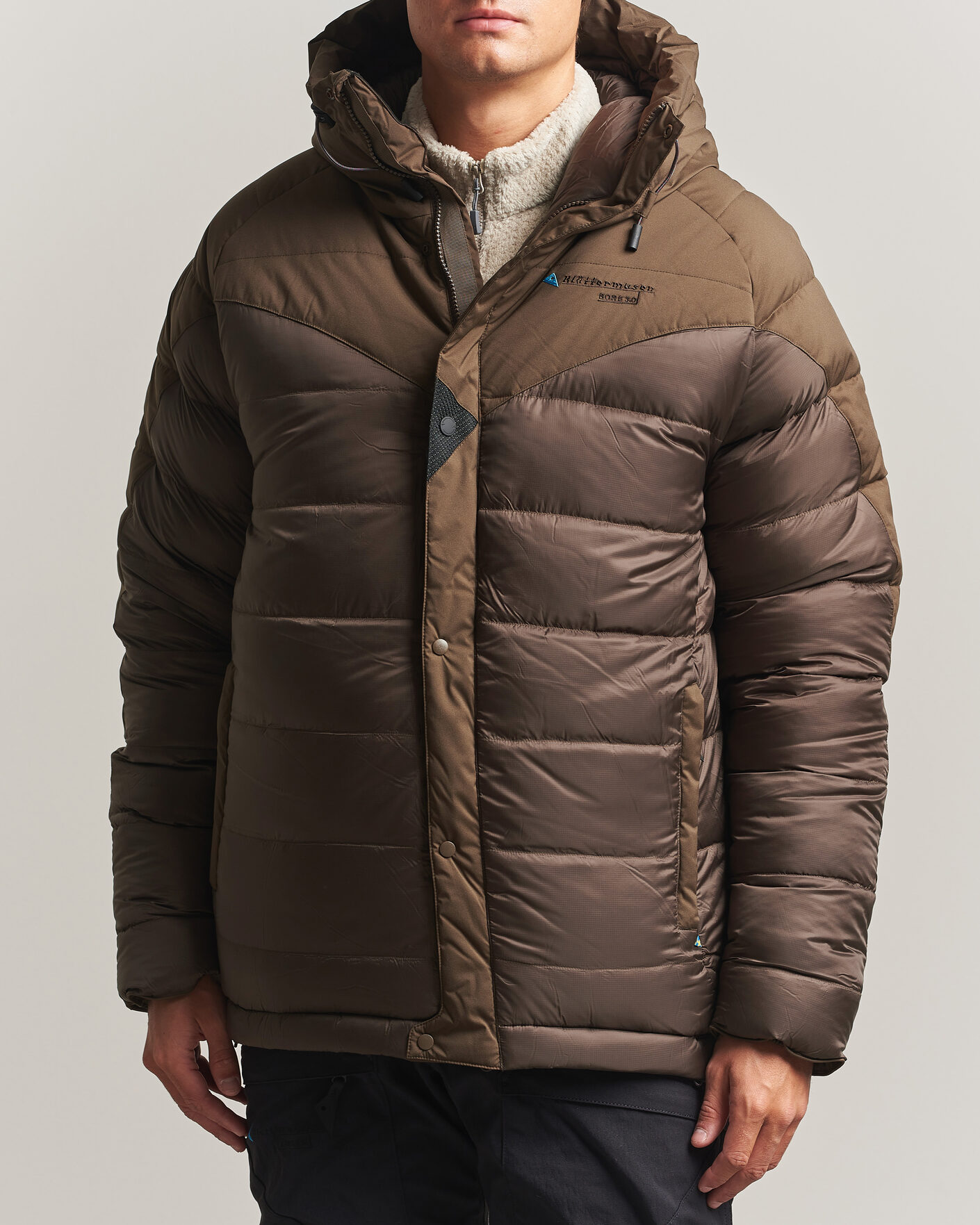 Hombres | Abrigos y chaquetas | Klättermusen | Bore 3.0 Padded Jacket Slate Brown