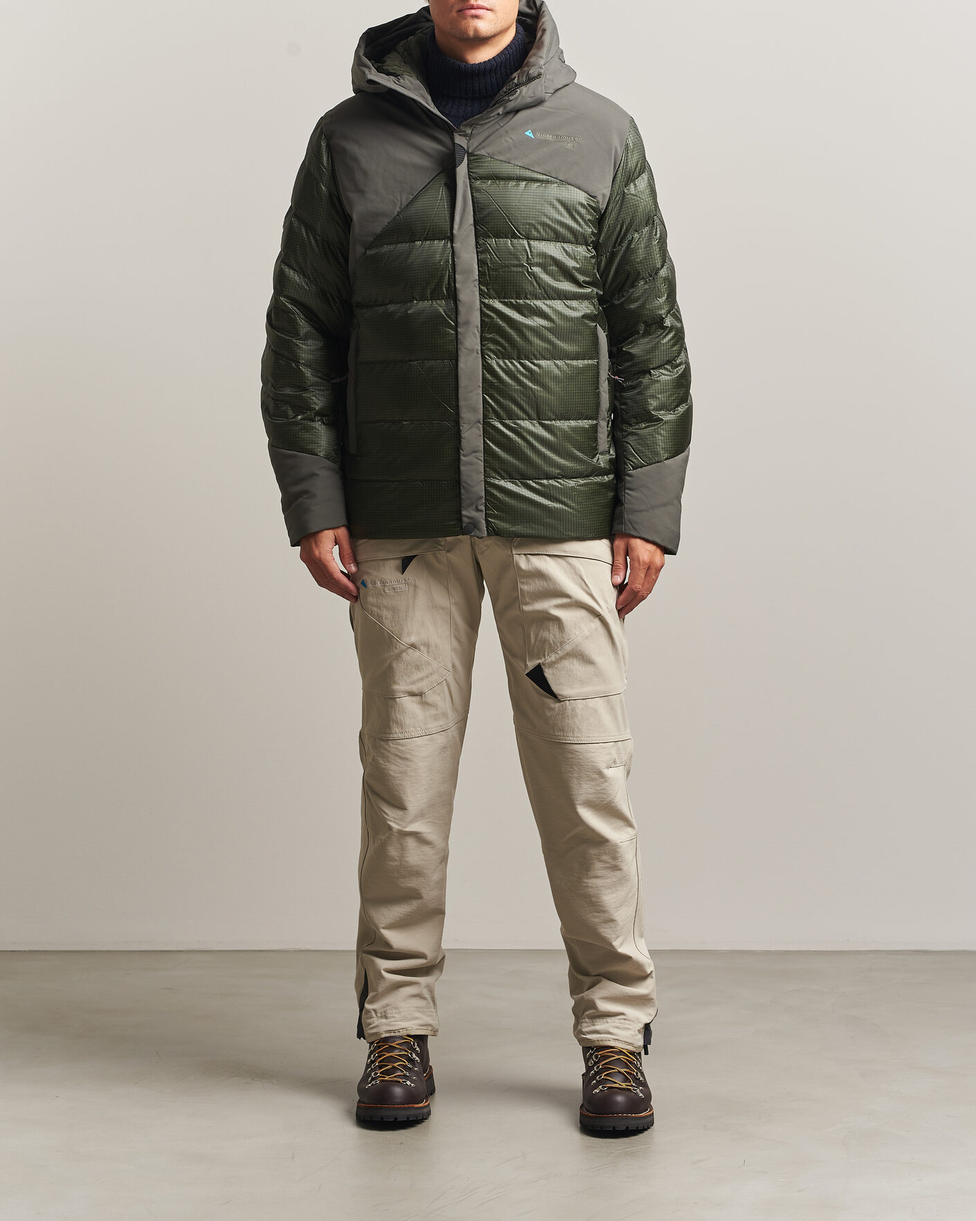 Hombres | Abrigos y chaquetas | Klättermusen | Rå Hood Jacket Dusky Green