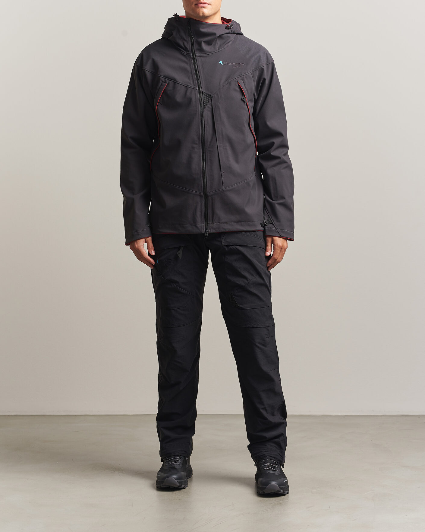 Hombres | Abrigos y chaquetas | Klättermusen | Jolner 3L Softshell Jacket Raven