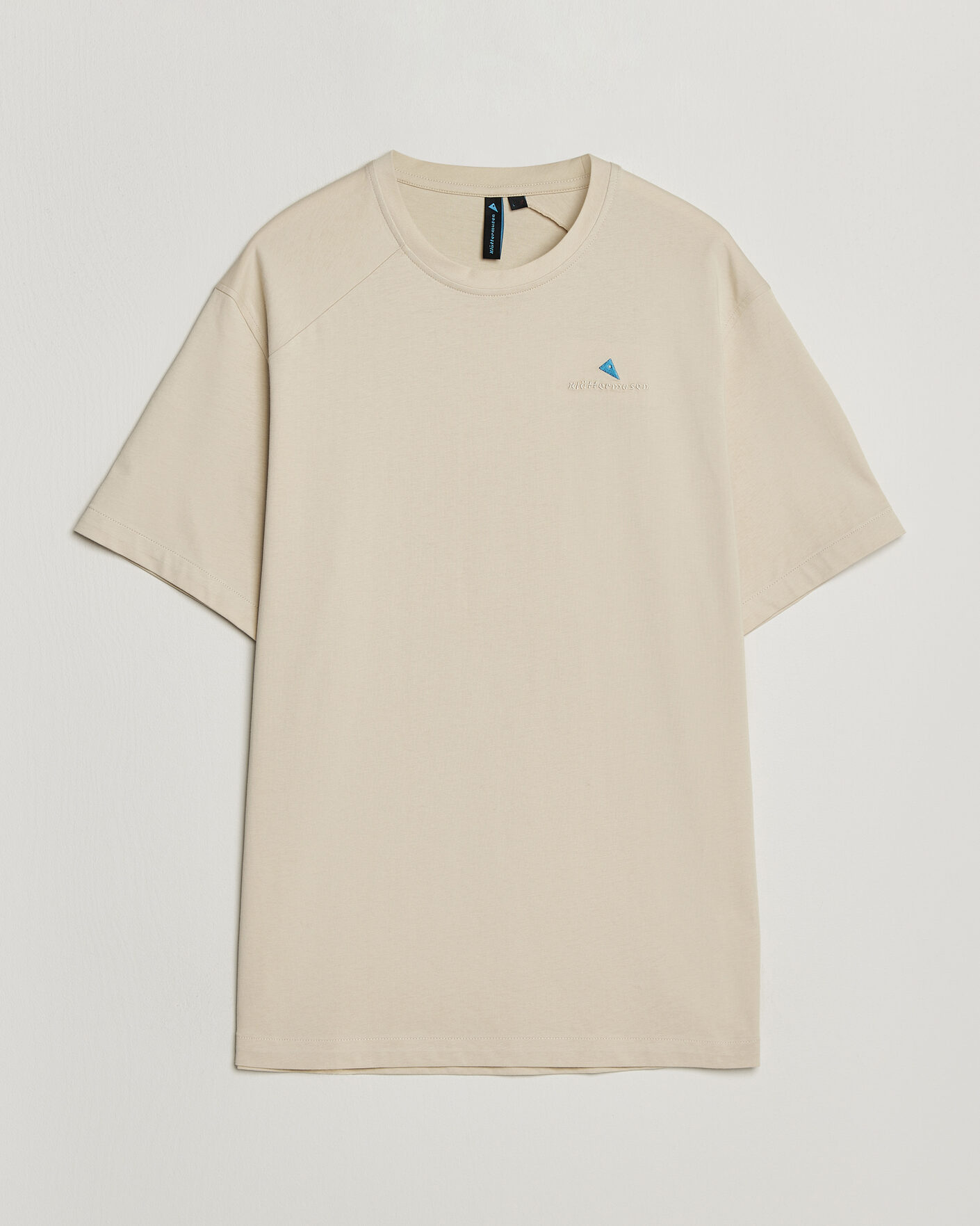 Hombres | Camisetas | Klättermusen | Root Logo T-Shirt Clay