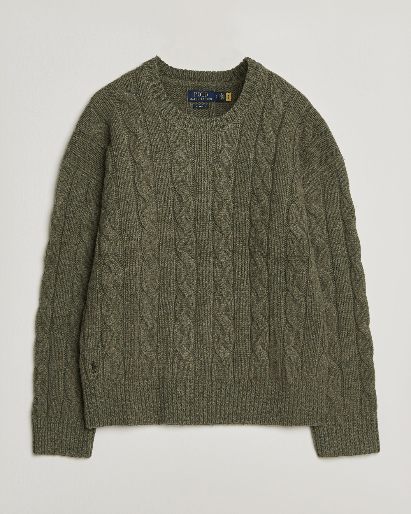 Hombres | Jerséis y prendas de punto | Polo Ralph Lauren | Exploded Cabel Sweater Treron Olive