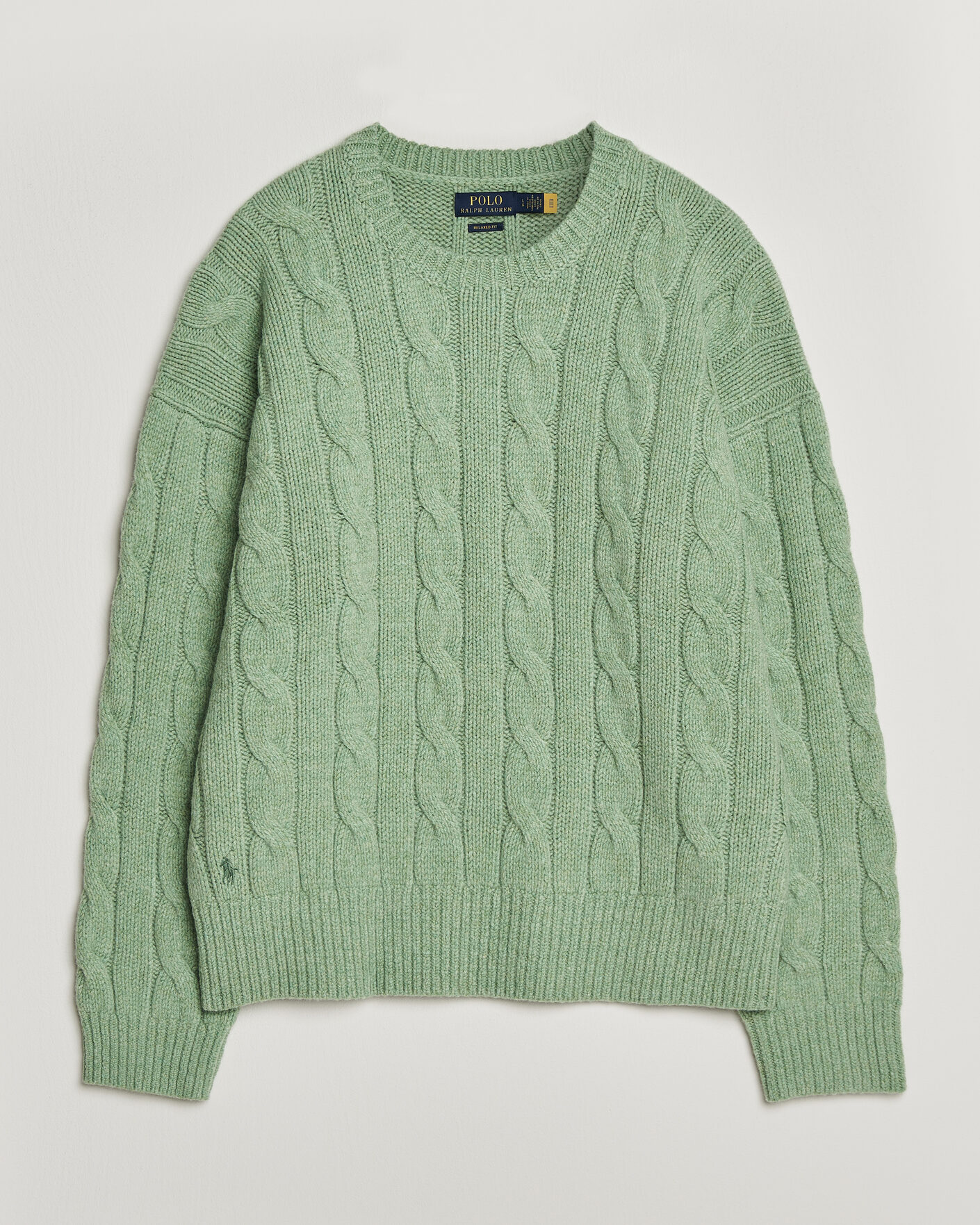 Hombres | Jerséis y prendas de punto | Polo Ralph Lauren | Exploded Cabel Sweater Sprouting Green