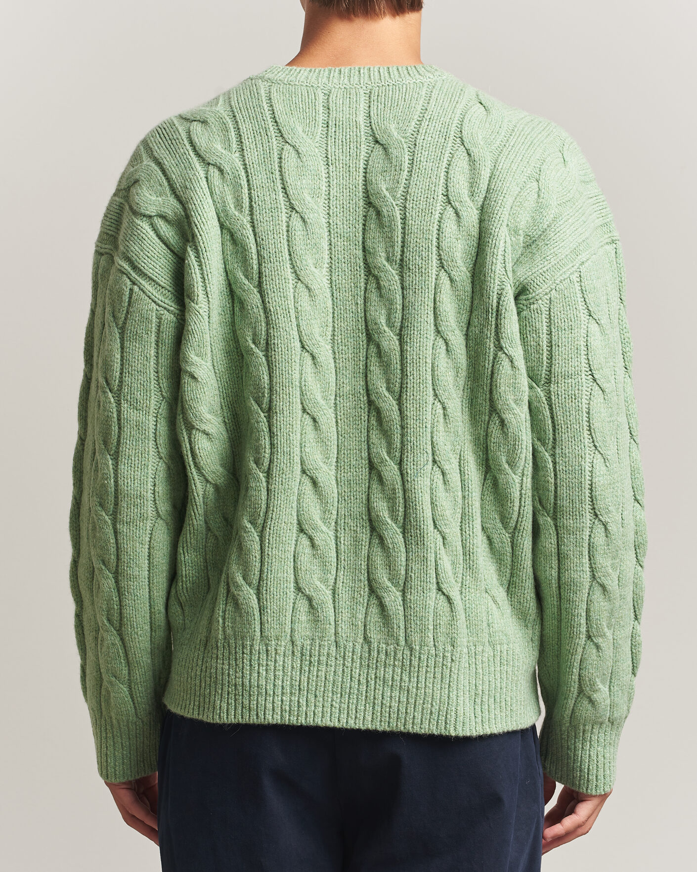 Hombres | Jerséis y prendas de punto | Polo Ralph Lauren | Exploded Cabel Sweater Sprouting Green