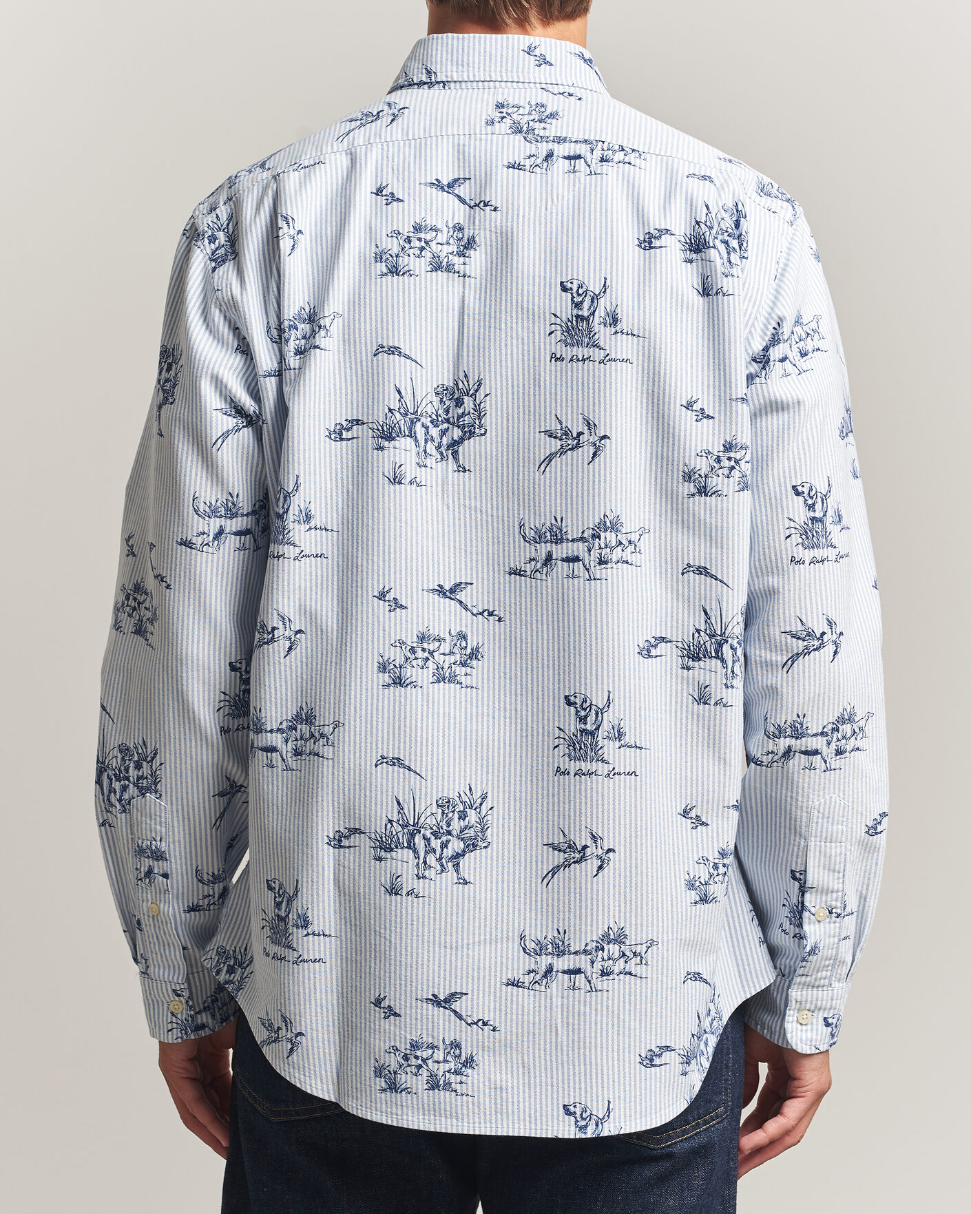 Hombres | Camisas | Polo Ralph Lauren | Custom Fit Printed Oxford Shirt Field & Pheasant