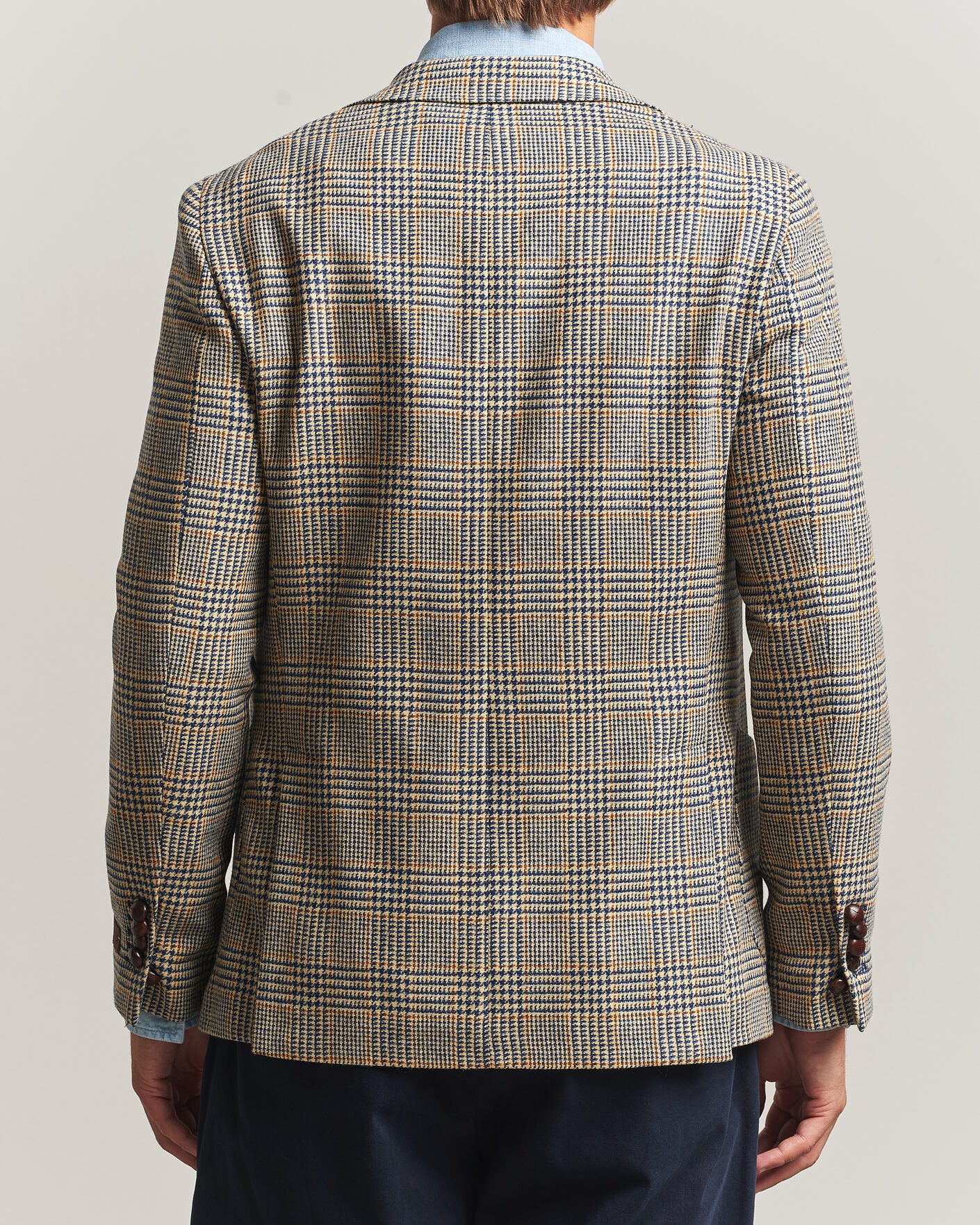 Hombres | Blazers | Morris | Merino Cashmere Blazer Blue
