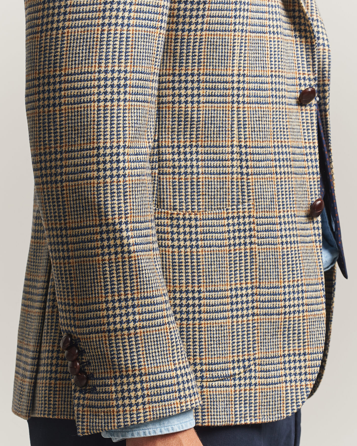 Hombres | Blazers | Morris | Merino Cashmere Blazer Blue