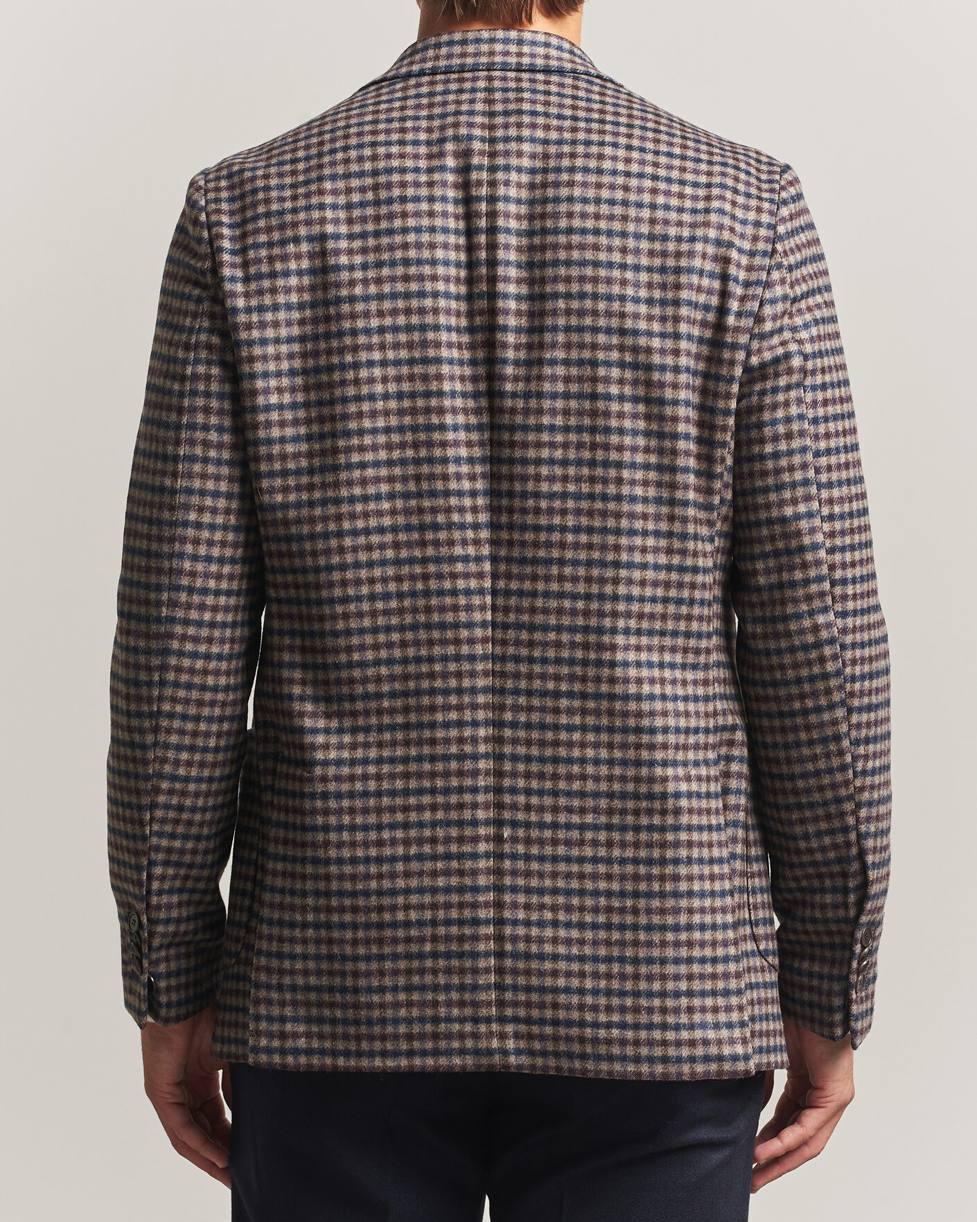 Hombres | Blazers | Morris | Soft Check Blazer Brown