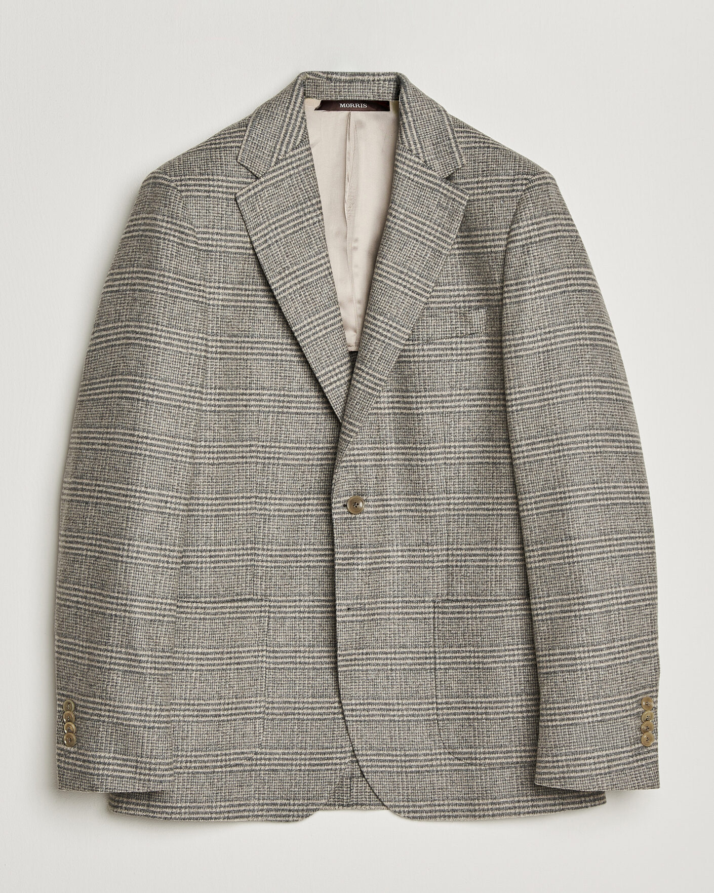 Hombres | Blazers | Morris | Soft Glencheck Blazer Brown