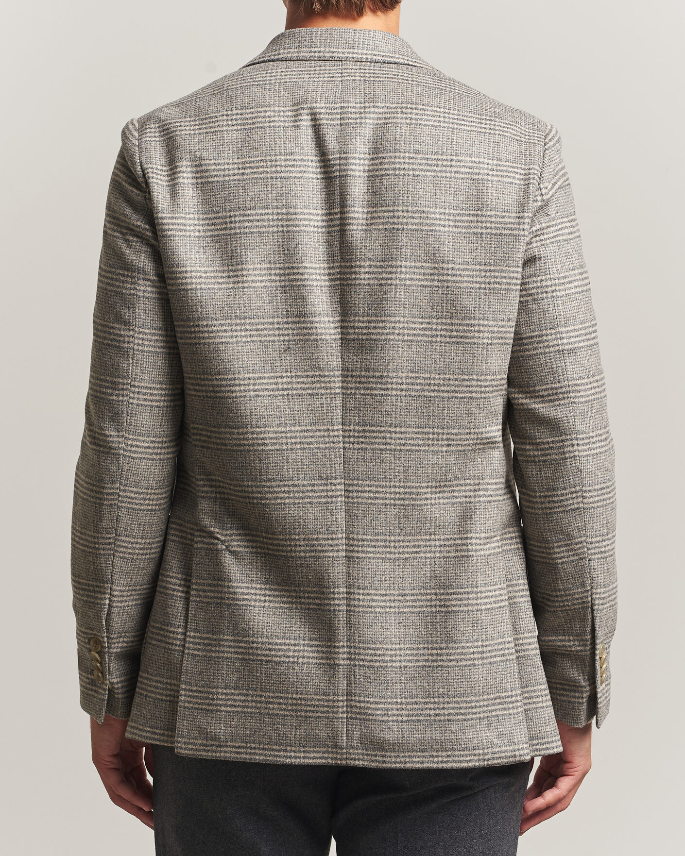 Hombres | Blazers | Morris | Soft Glencheck Blazer Brown