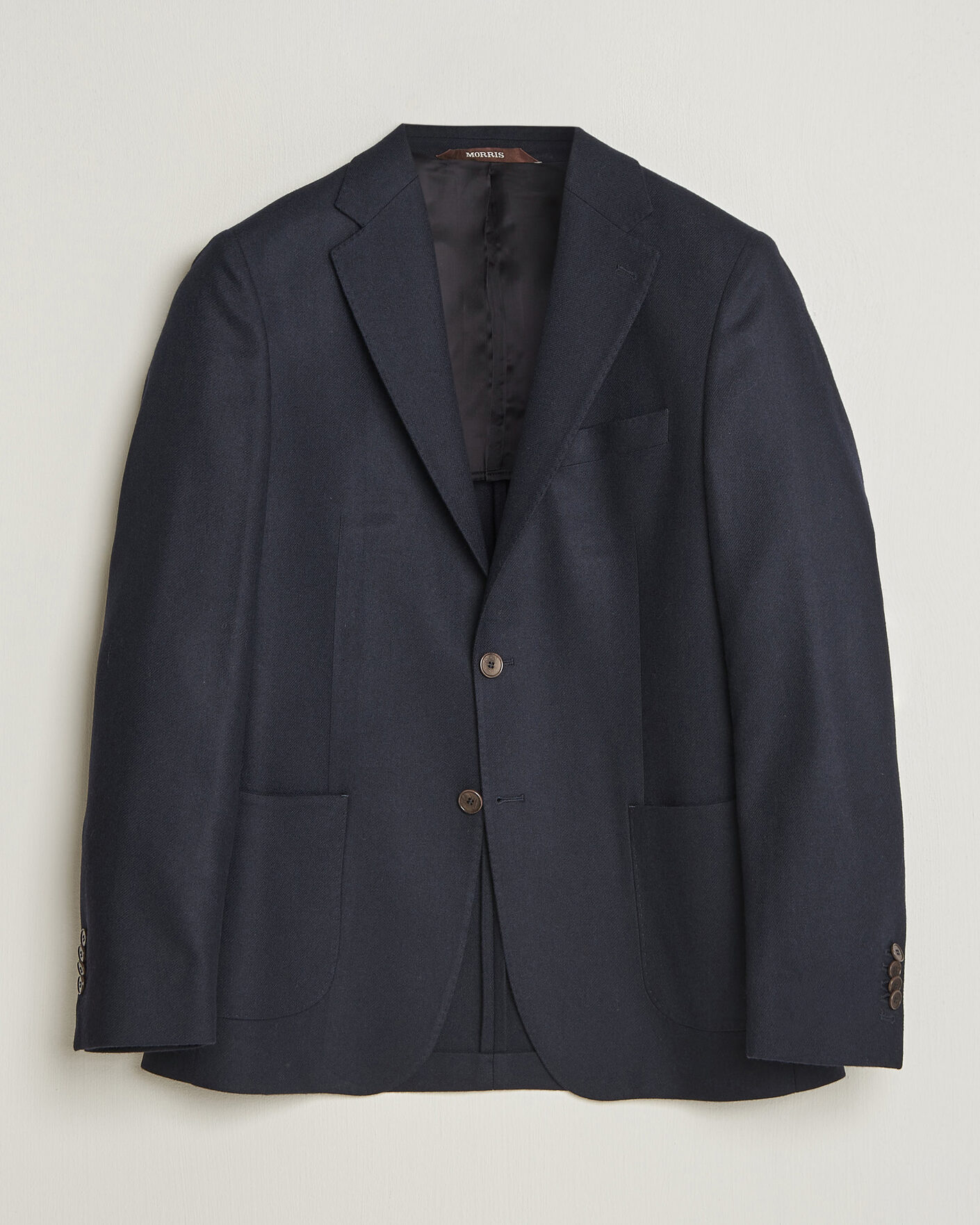 Hombres | Blazers | Morris | Flannel Suit Blazer Navy