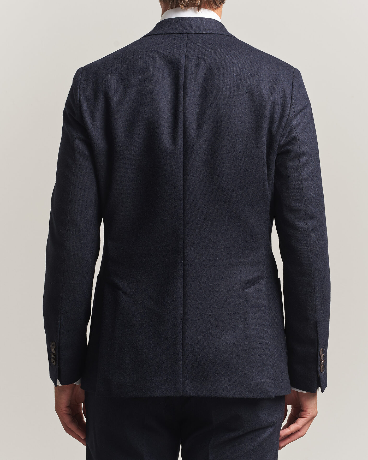Hombres | Blazers | Morris | Flannel Suit Blazer Navy
