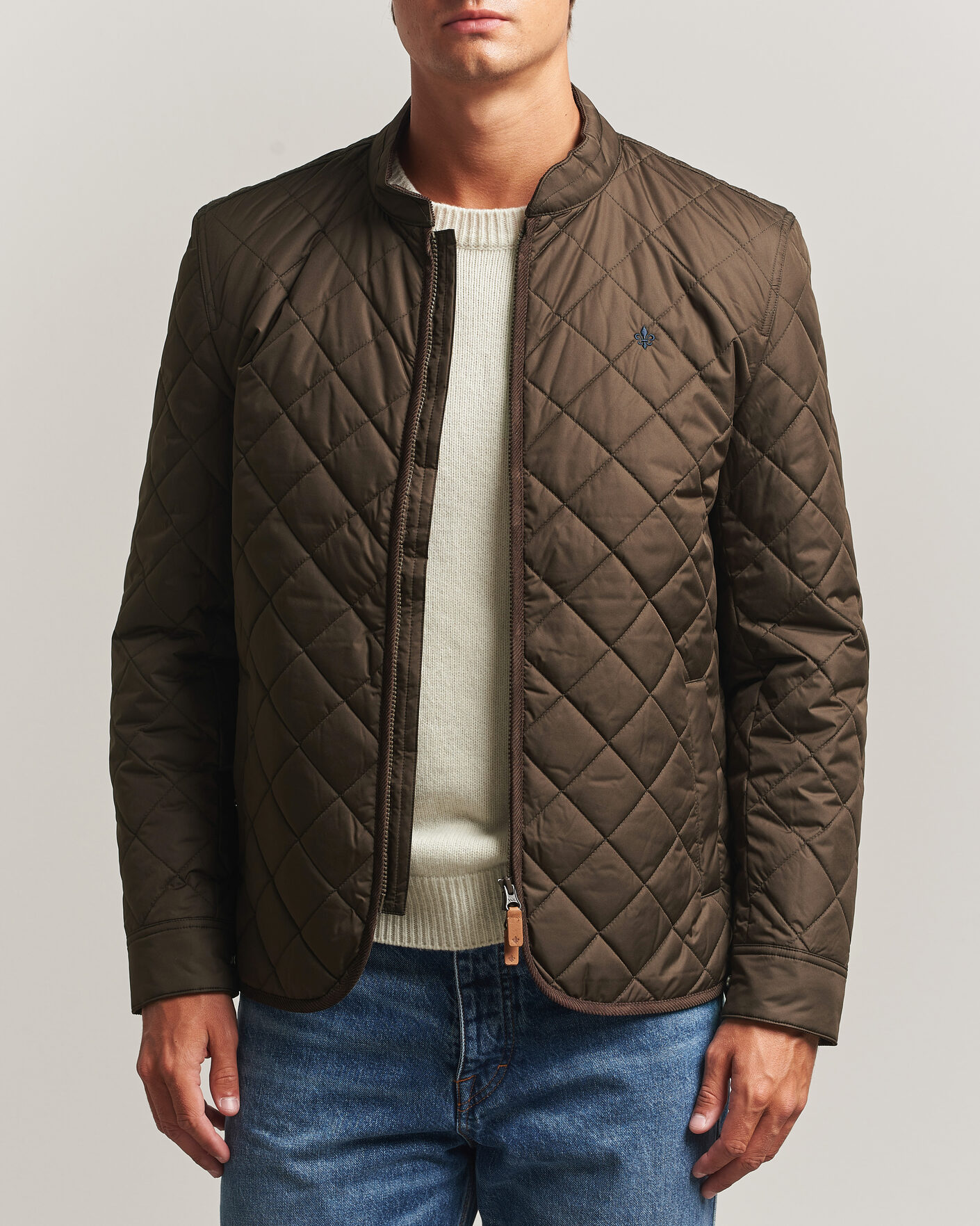 Hombres | Abrigos y chaquetas | Morris | Teddy Quilted Jacket Brown