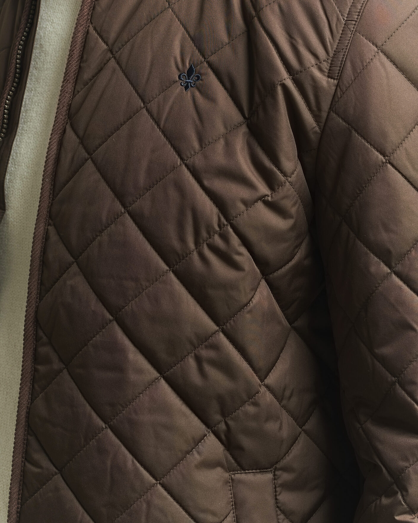 Hombres | Abrigos y chaquetas | Morris | Teddy Quilted Jacket Brown