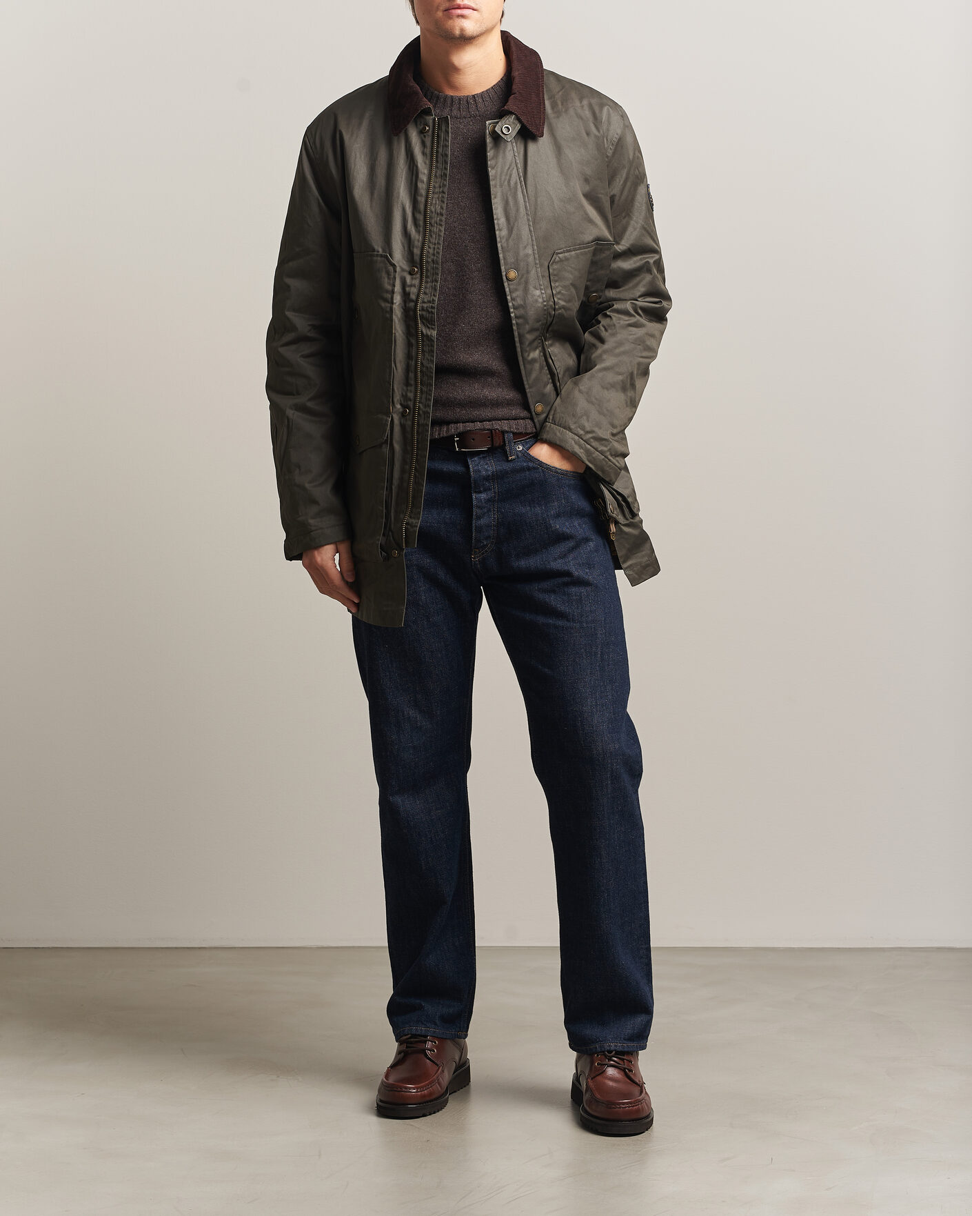 Hombres | Abrigos y chaquetas | Morris | Mac Vax Jacket Olive