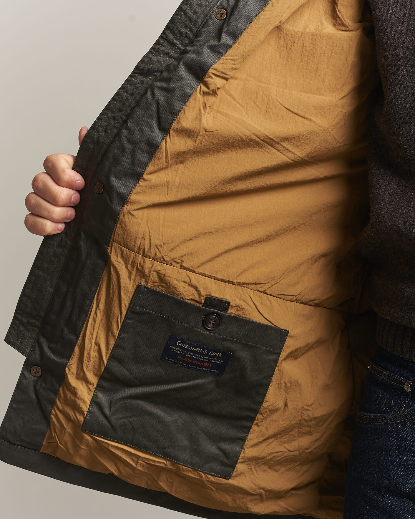 Hombres | Abrigos y chaquetas | Morris | Mac Vax Jacket Olive