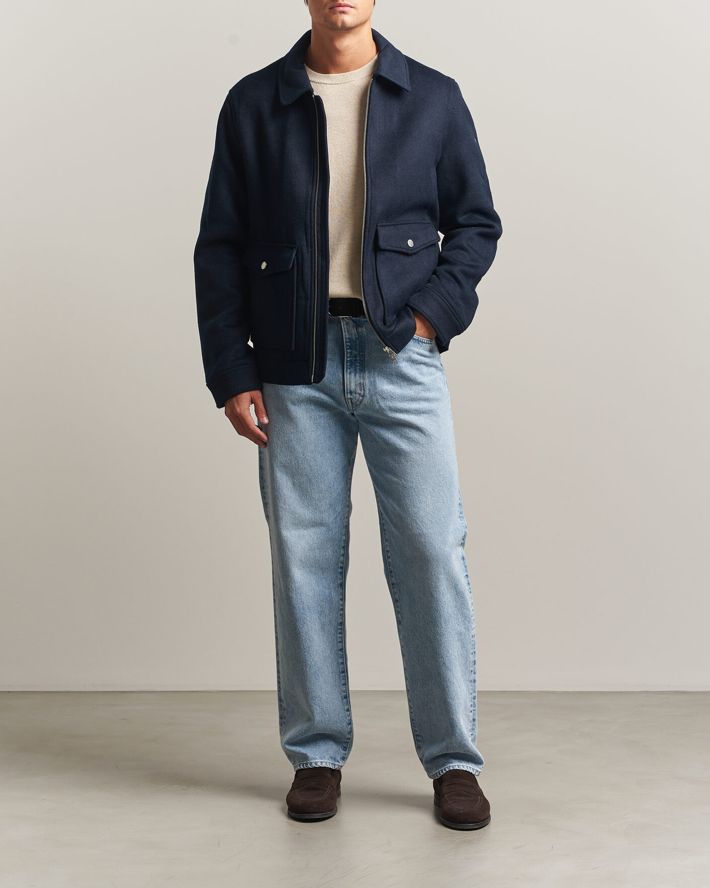 Hombres | Abrigos y chaquetas | Morris | Wallace Wool Jacket Blue