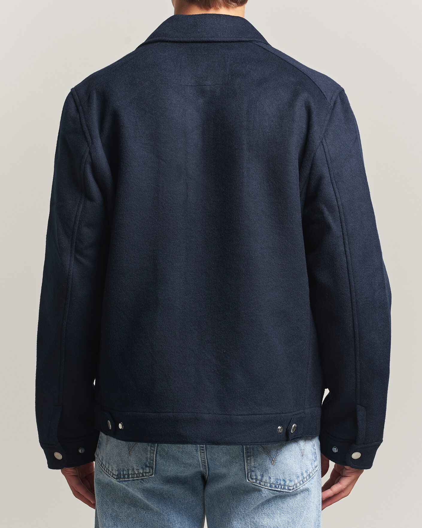 Hombres | Abrigos y chaquetas | Morris | Wallace Wool Jacket Blue