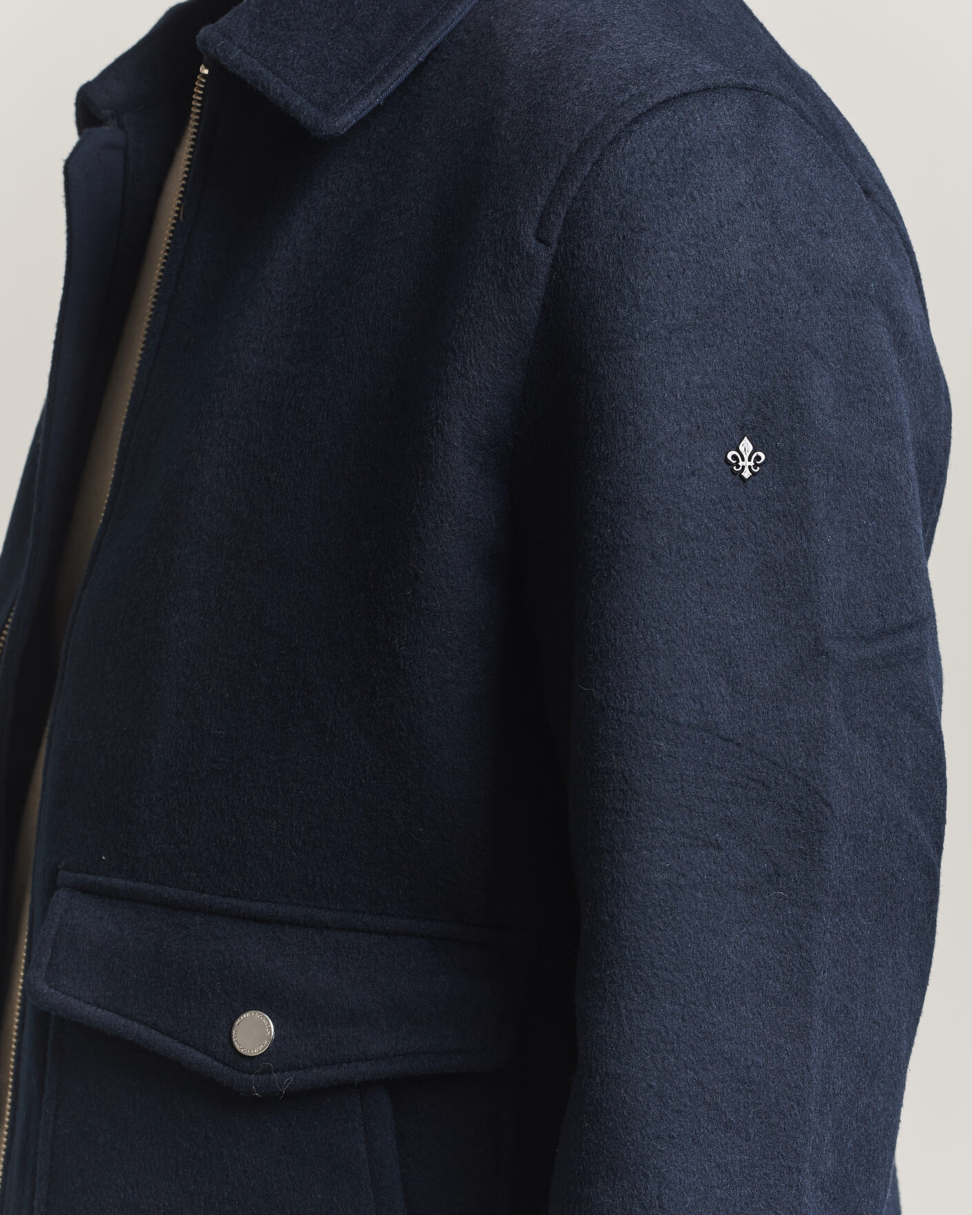 Hombres | Abrigos y chaquetas | Morris | Wallace Wool Jacket Blue