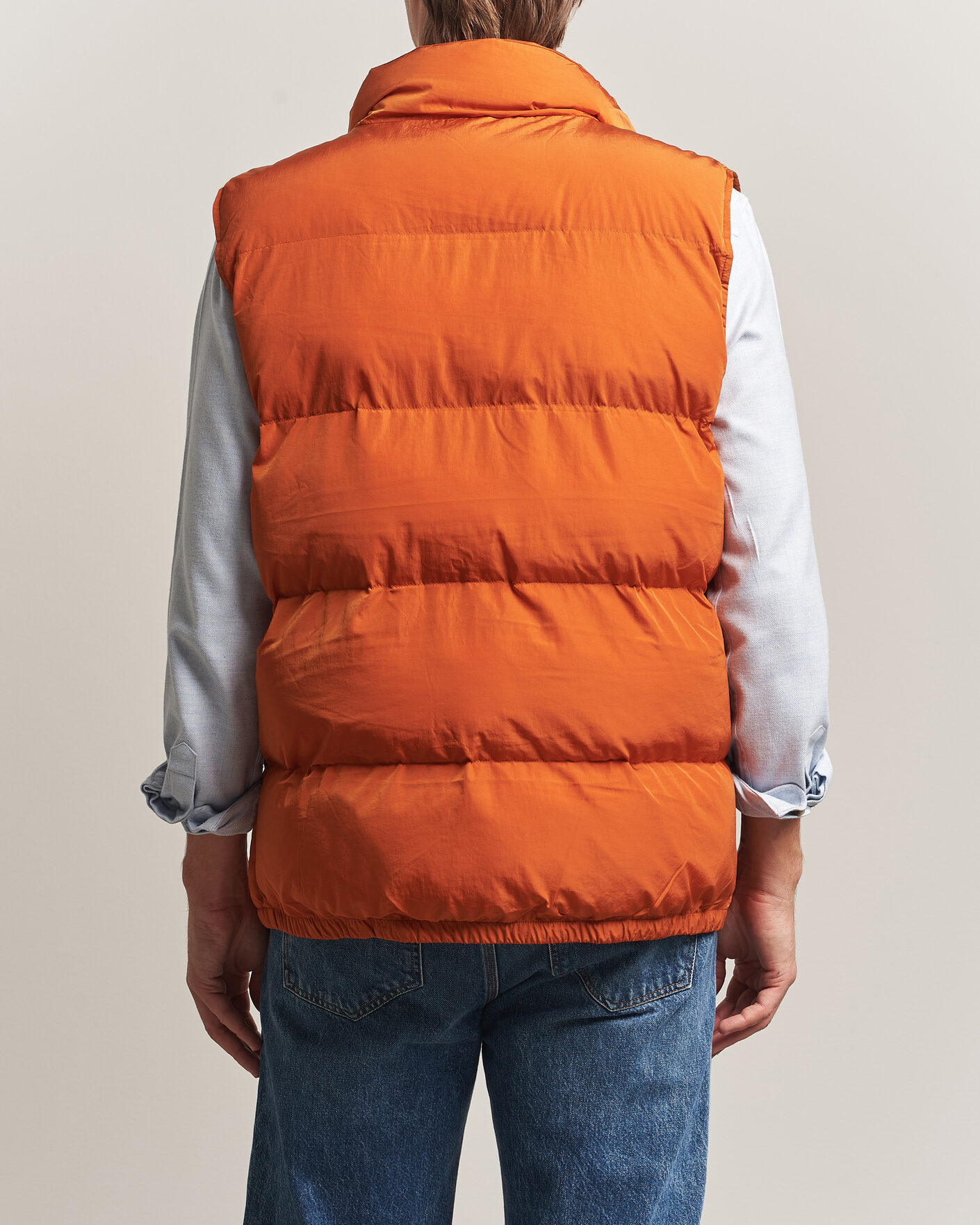 Hombres | Chalecos | Morris | Lennox Puffer Vest Orange