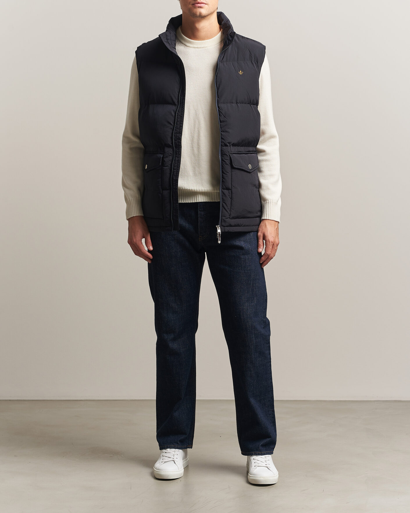 Hombres | Chalecos | Morris | Lennox Puffer Vest Blue