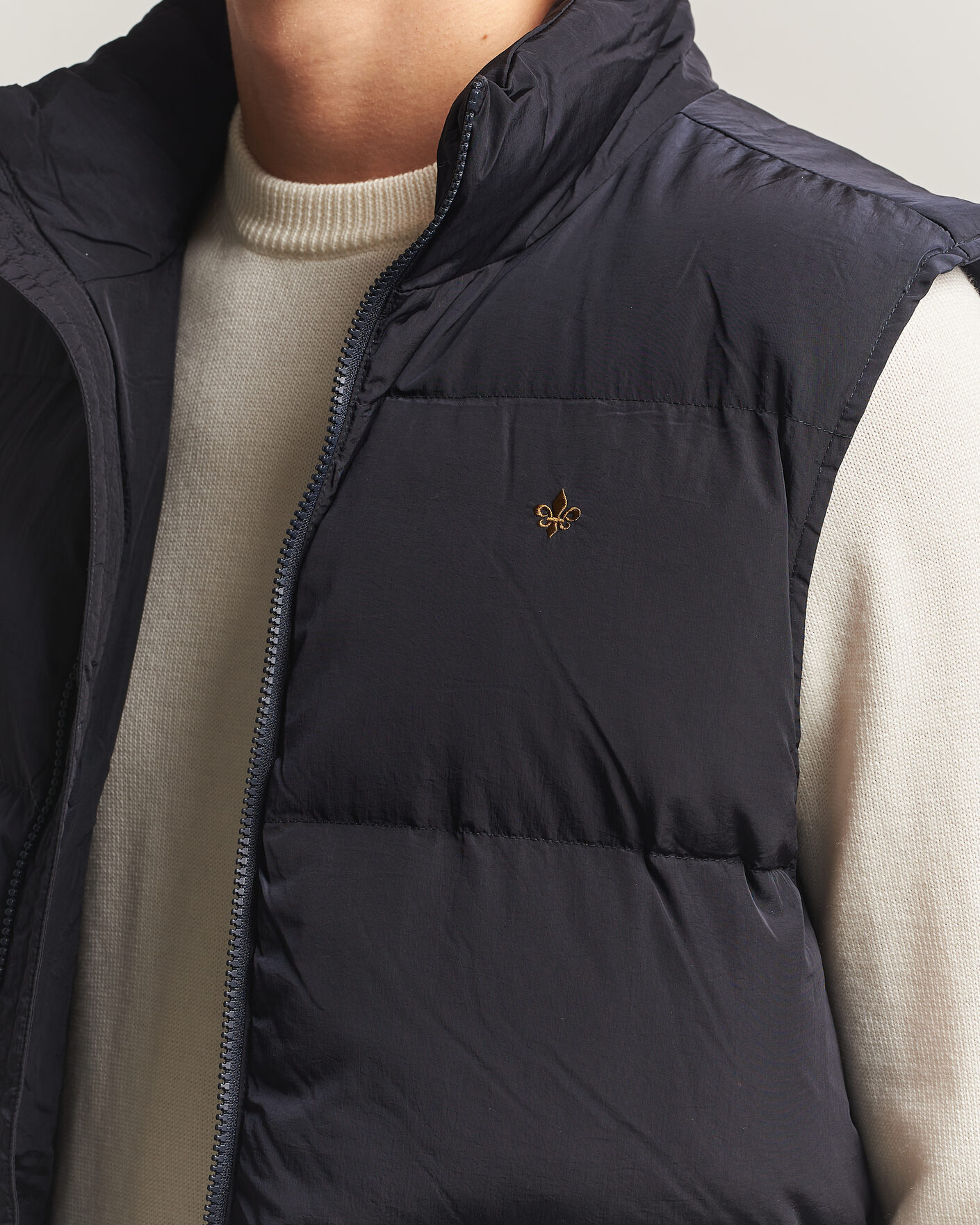 Hombres | Chalecos | Morris | Lennox Puffer Vest Blue