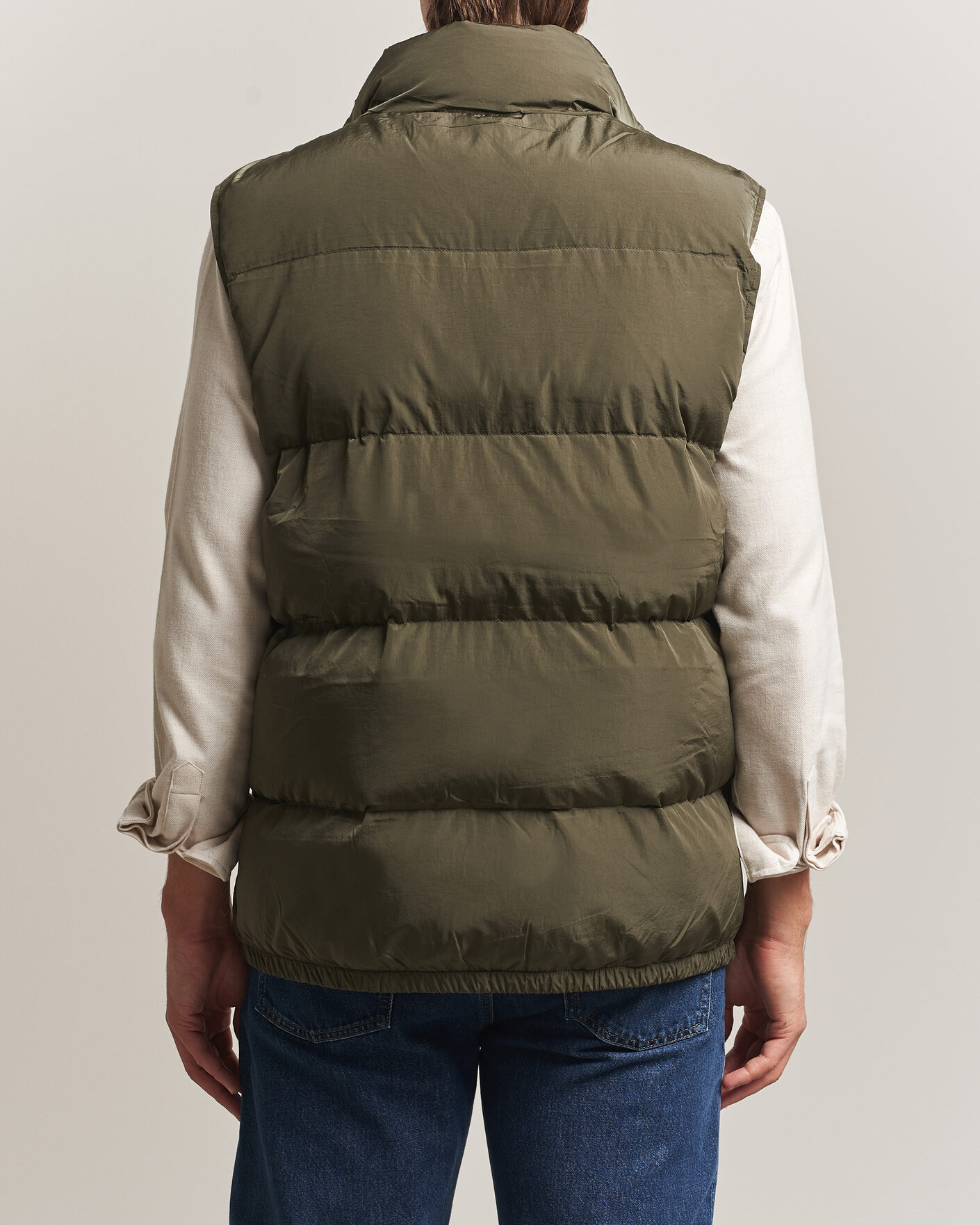 Hombres | Chalecos | Morris | Lennox Puffer Vest Olive