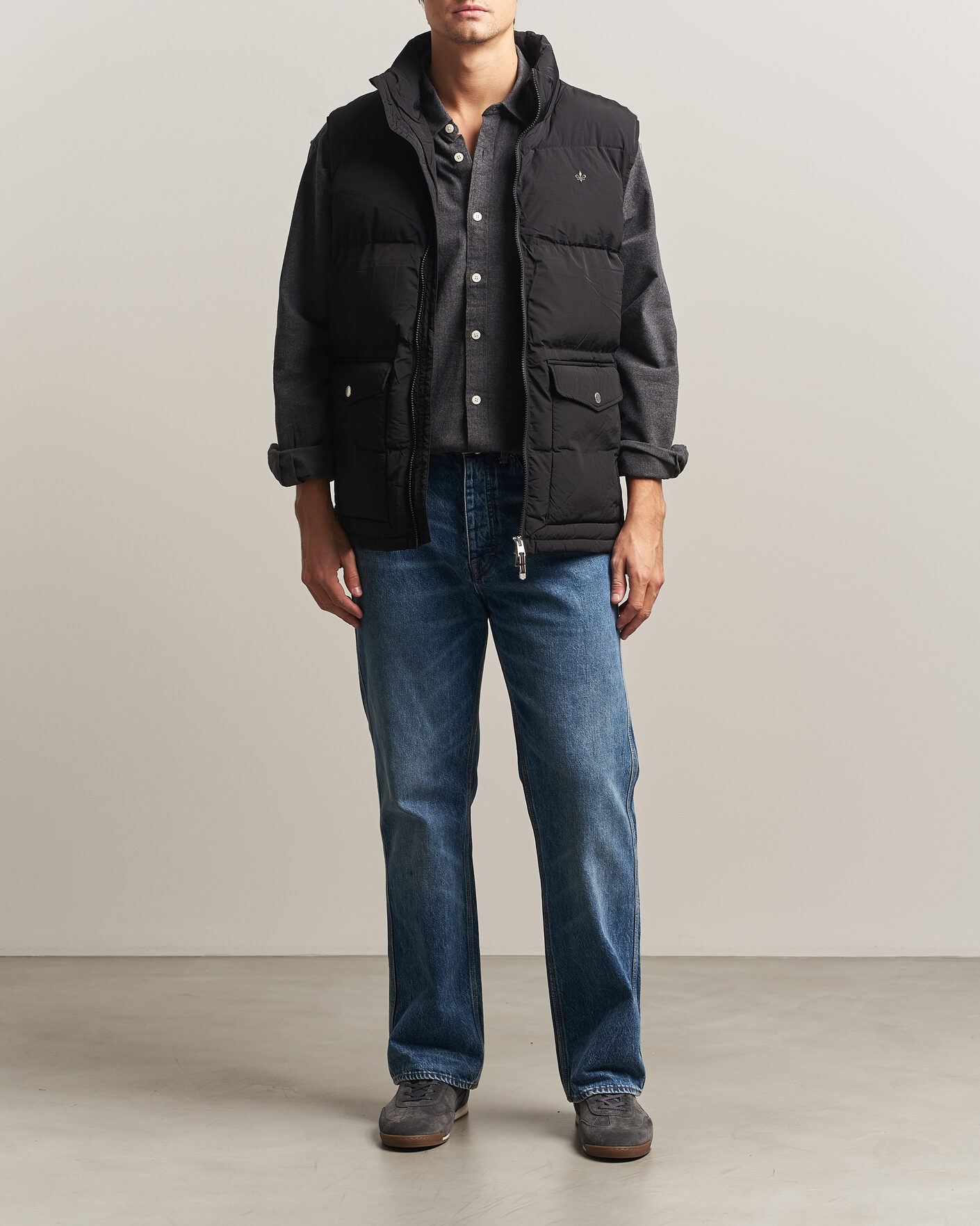 Hombres | Chalecos | Morris | Lennox Puffer Vest Black