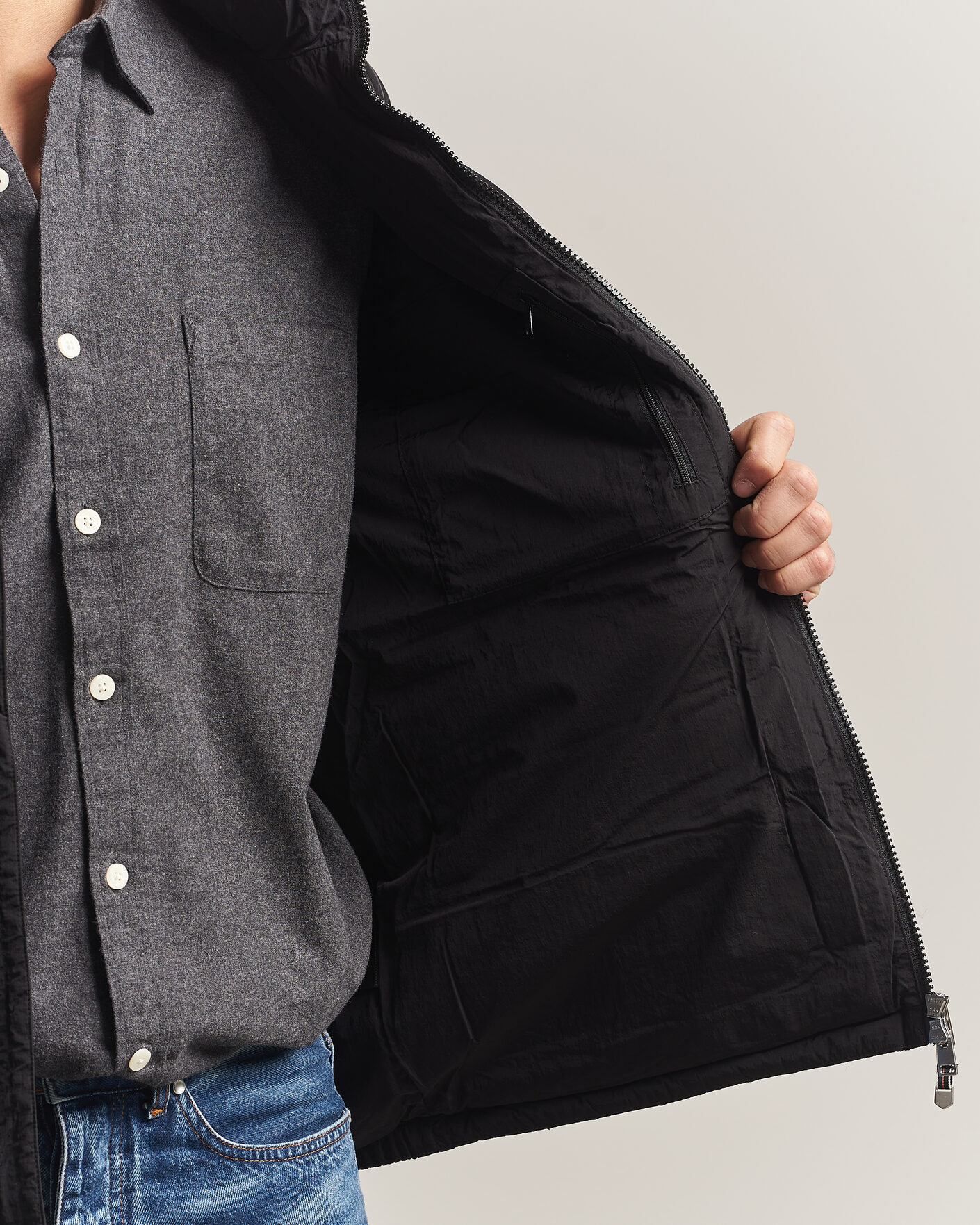 Hombres | Chalecos | Morris | Lennox Puffer Vest Black