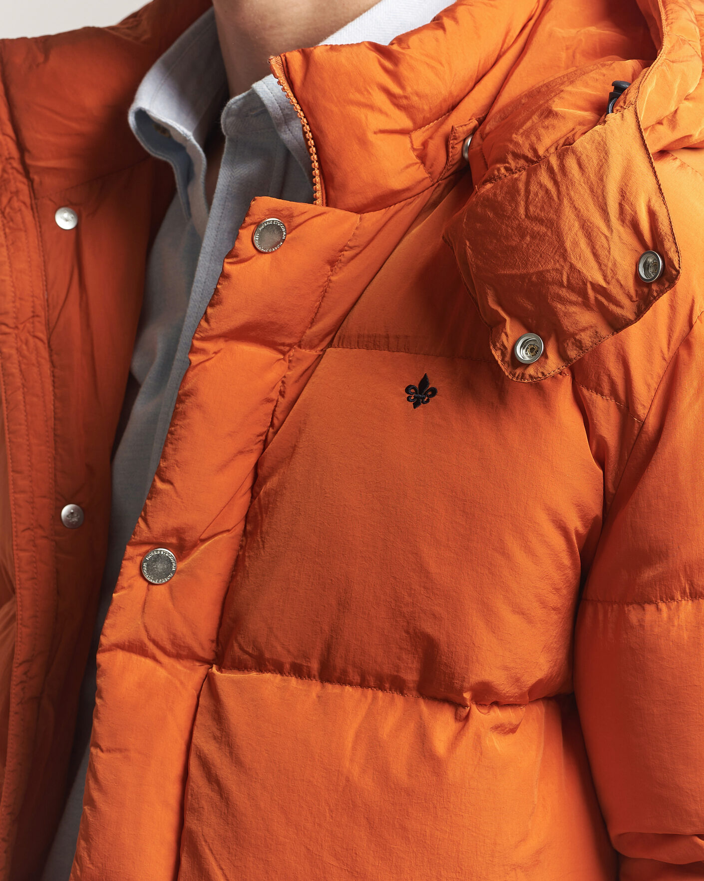 Hombres | Abrigos y chaquetas | Morris | Lennox Puffer Jacket Orange