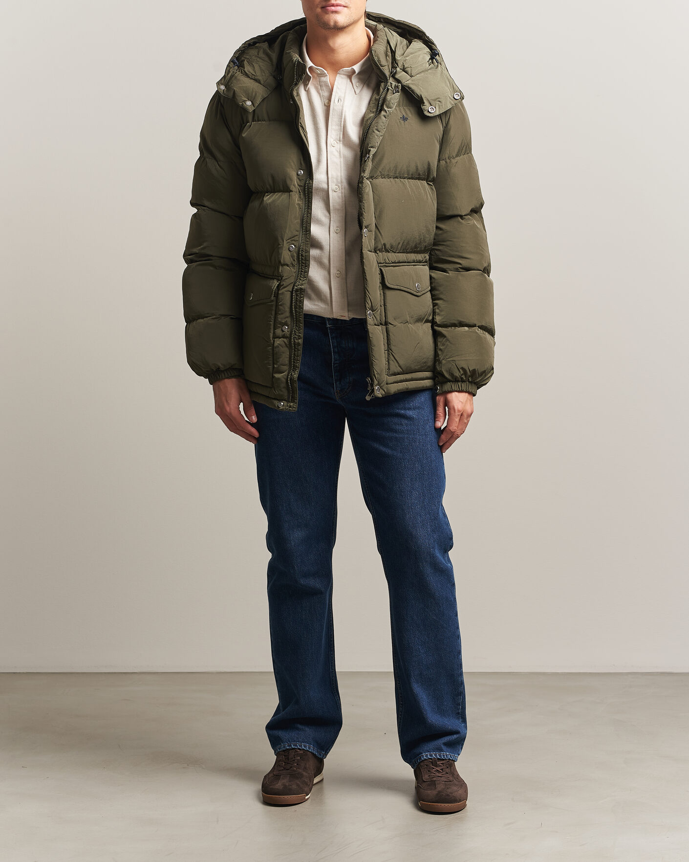Hombres | Abrigos y chaquetas | Morris | Lennox Puffer Jacket Olive