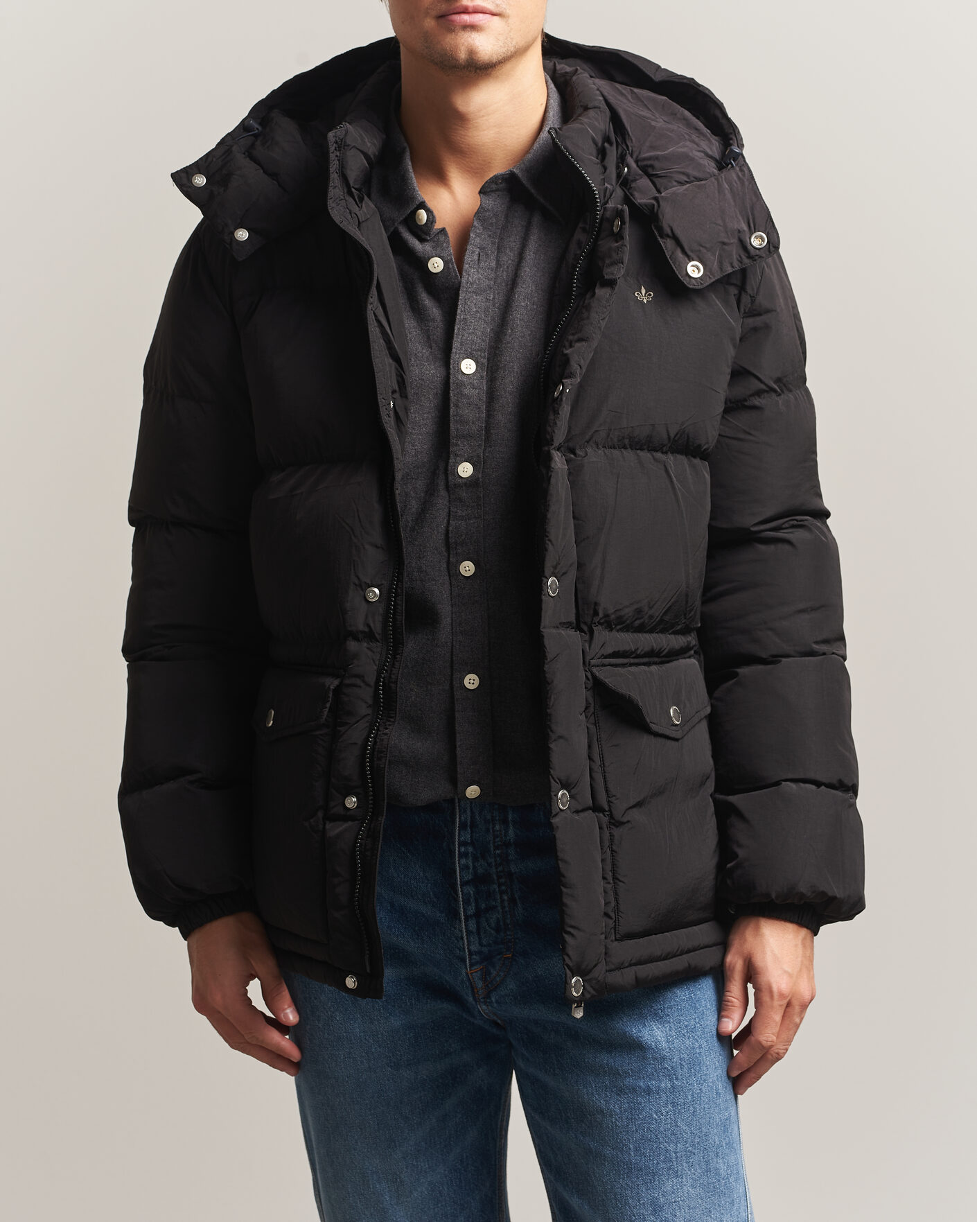 Hombres | Abrigos y chaquetas | Morris | Lennox Puffer Jacket Black