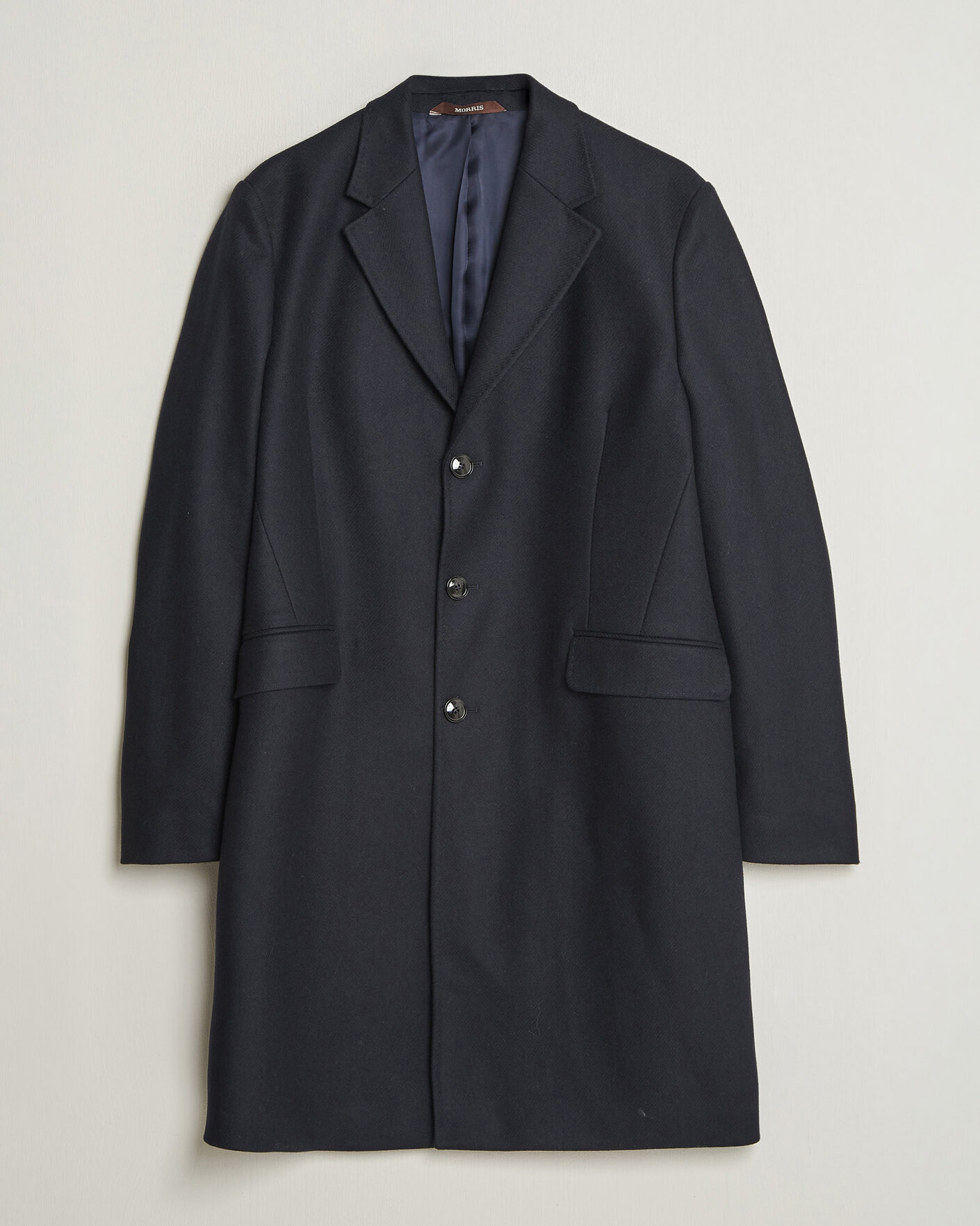 Hombres | Abrigos y chaquetas | Morris | Ben Wool Coat Navy
