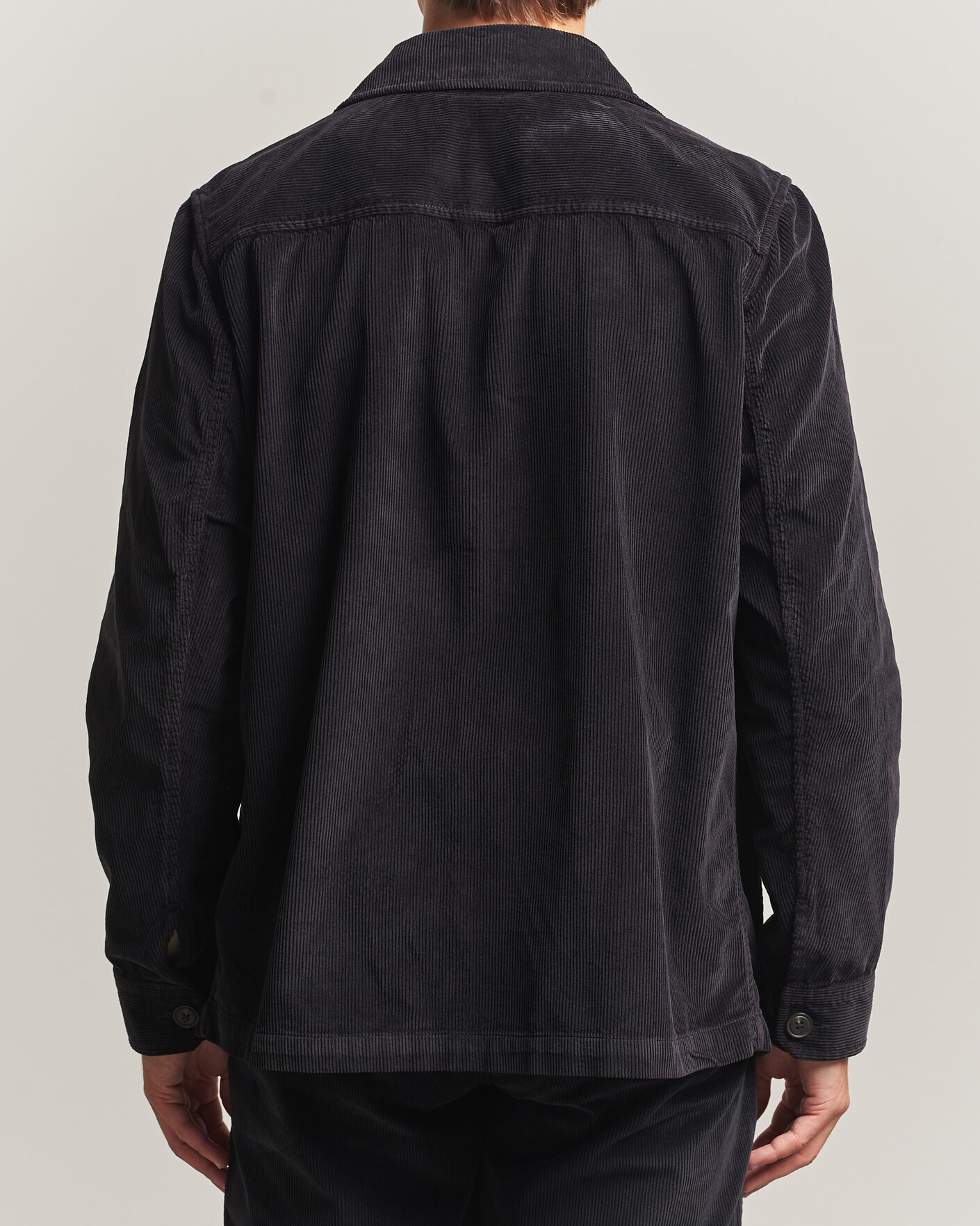 Hombres | Camisas | Morris | Fenix Cord Shirt Jacket Blue