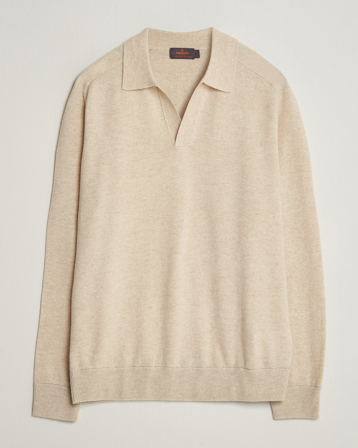 Hombres | Jerséis y prendas de punto | Morris | Wilfred Cashmere Resort Polo Off White