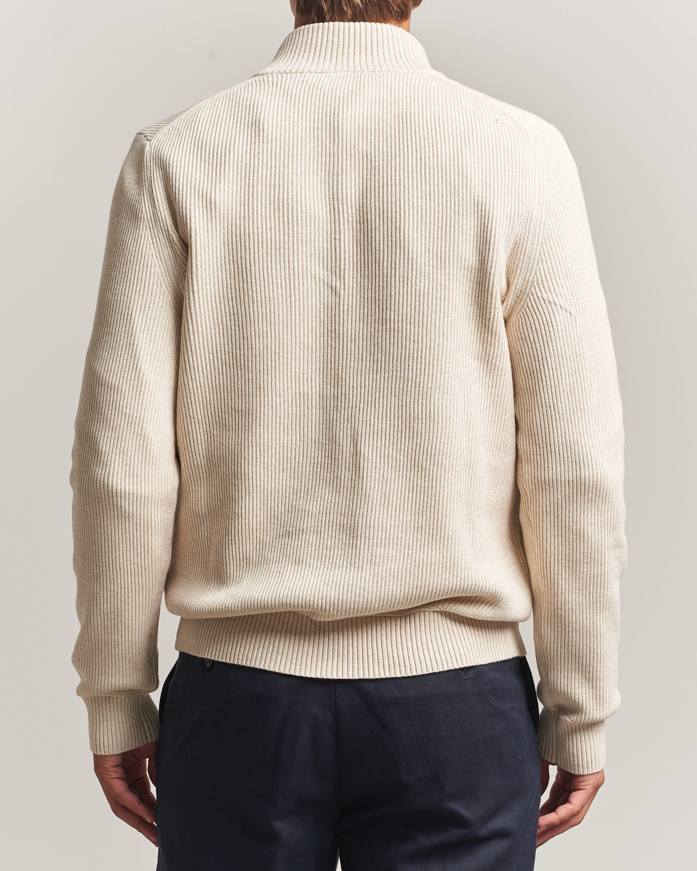 Hombres | Jerséis y prendas de punto | Morris | Colin Half Zip Khaki