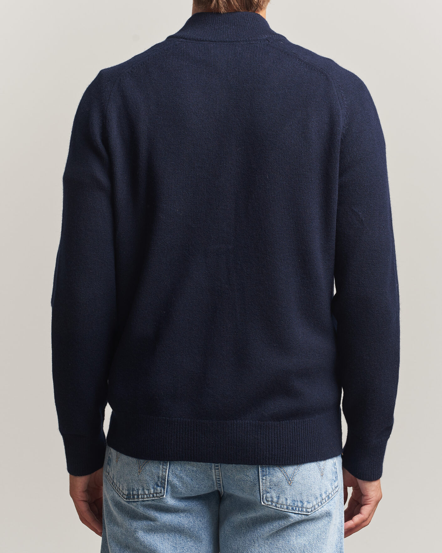 Hombres | Jerséis y prendas de punto | Morris | Hertford Zip Cardigan Navy