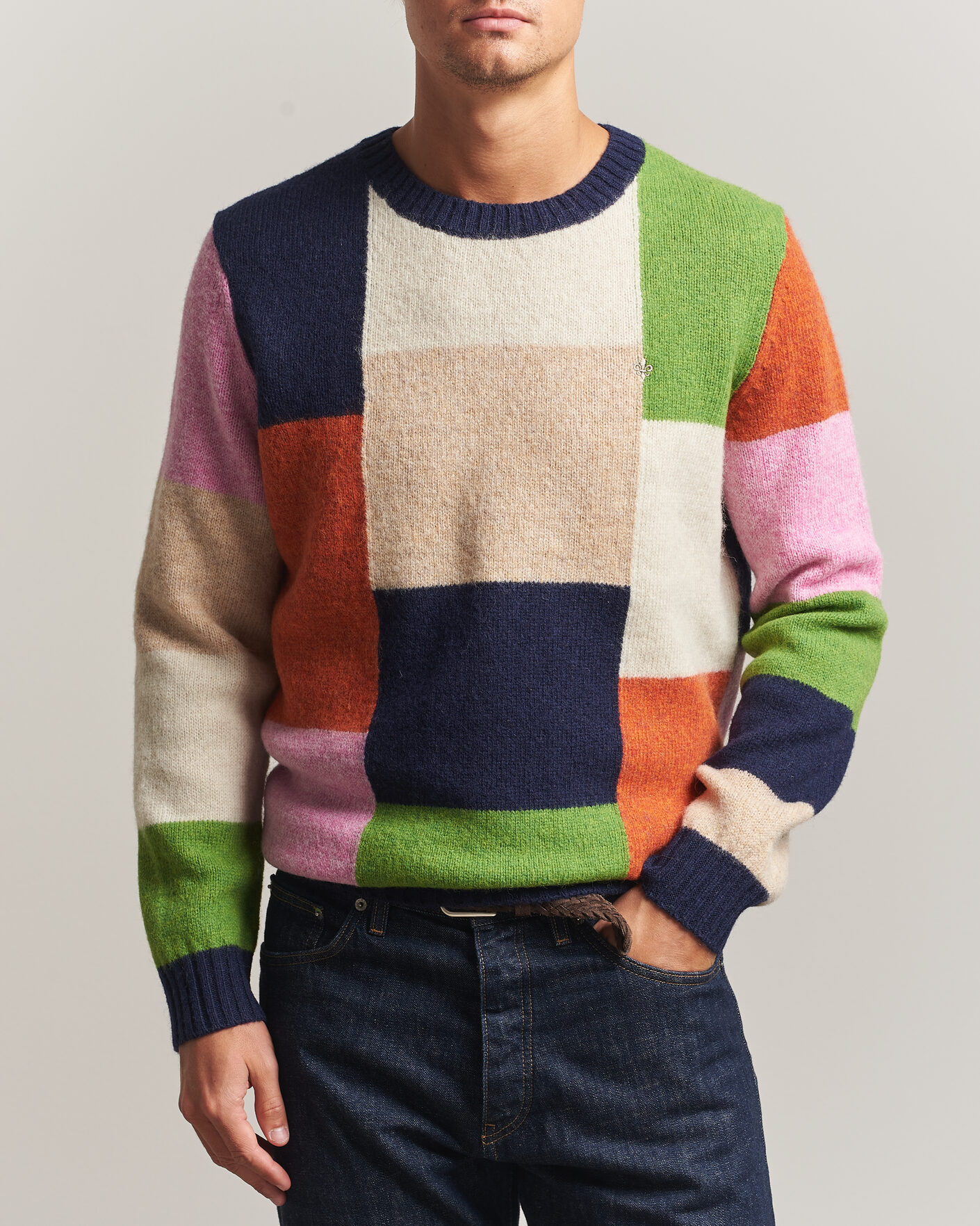 Hombres | Jerséis y prendas de punto | Morris | Hubert Sweater Navy
