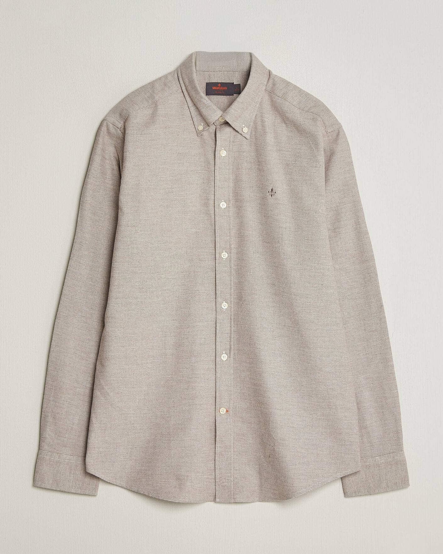Hombres | Camisas | Morris | Flannel Check Shirt Khaki