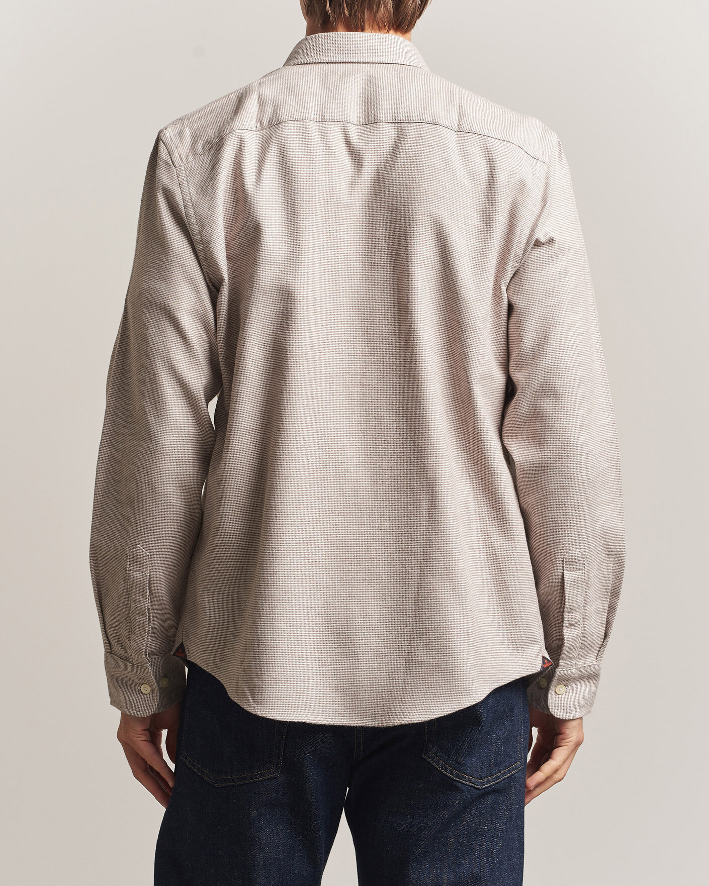 Hombres | Camisas | Morris | Flannel Check Shirt Khaki