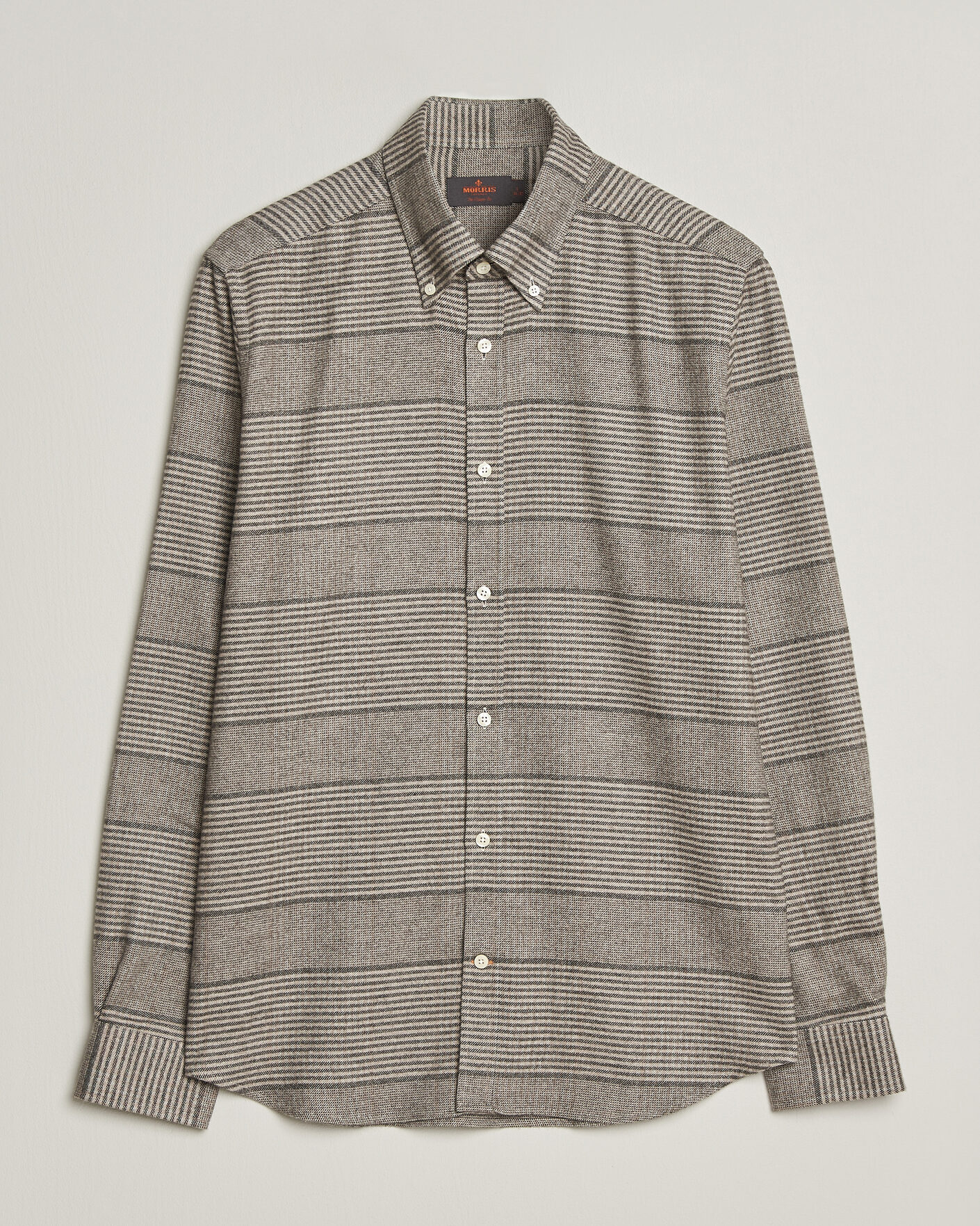 Hombres | Camisas | Morris | Soft Lama Check Shirt Camel